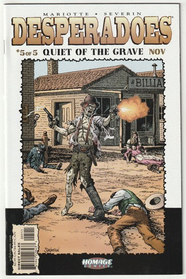 Desperadoes: Quiet of the Grave (2001) - 5 issue mini series - John Severin