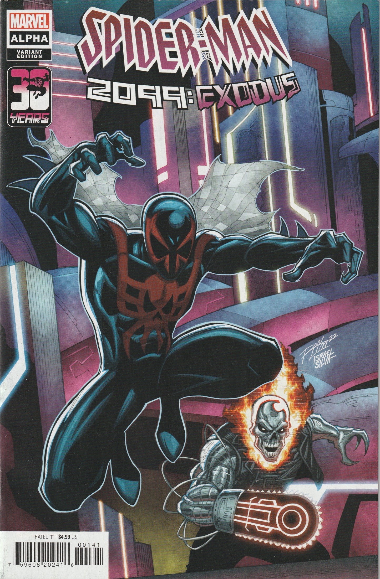 Spider-Man 2099: Exodus Alpha (2022) - Ron Lim Connecting Variant