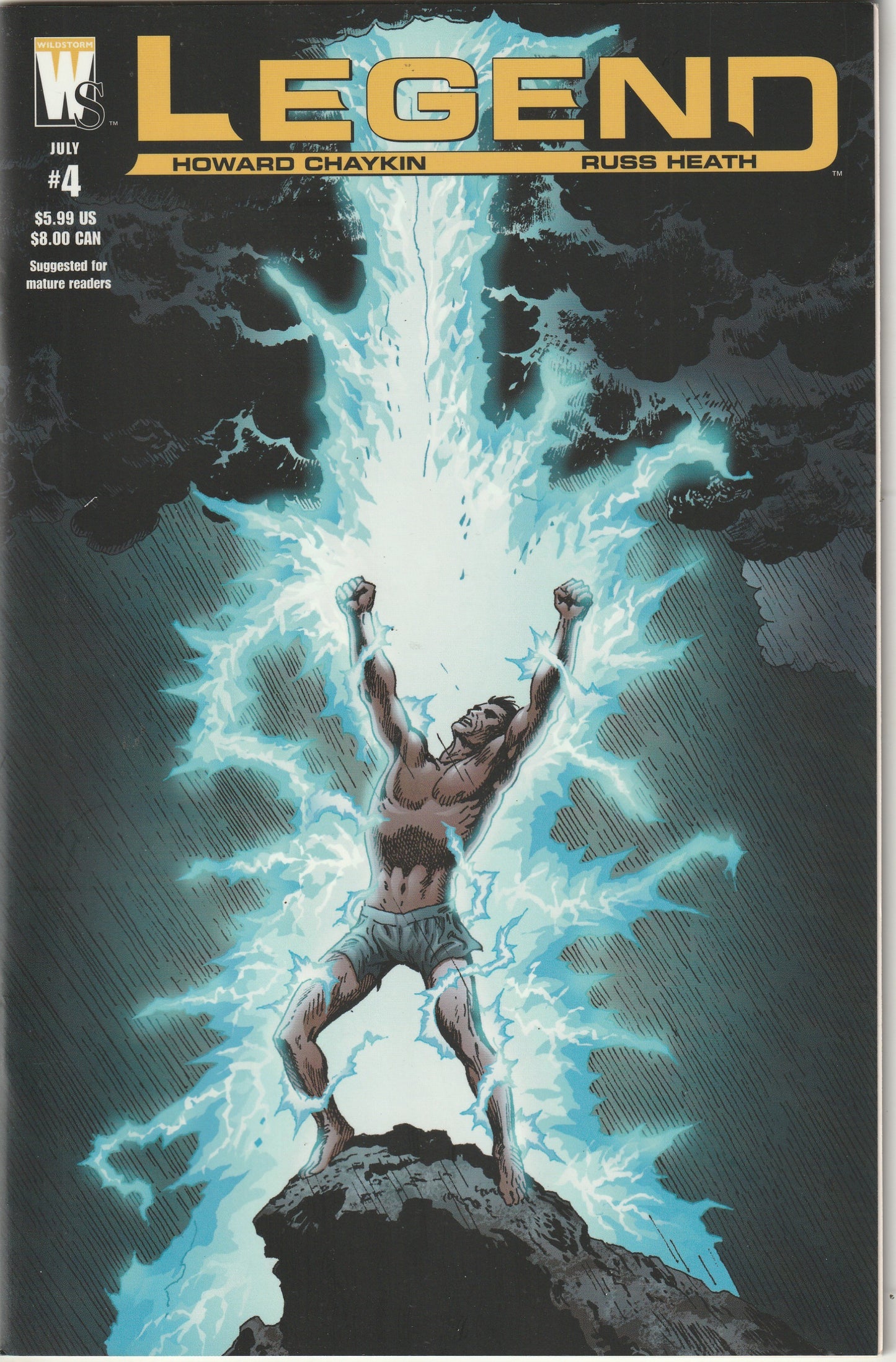Legend (2005) - 4 issue mini series, Howard Chaykin, Russ Heath