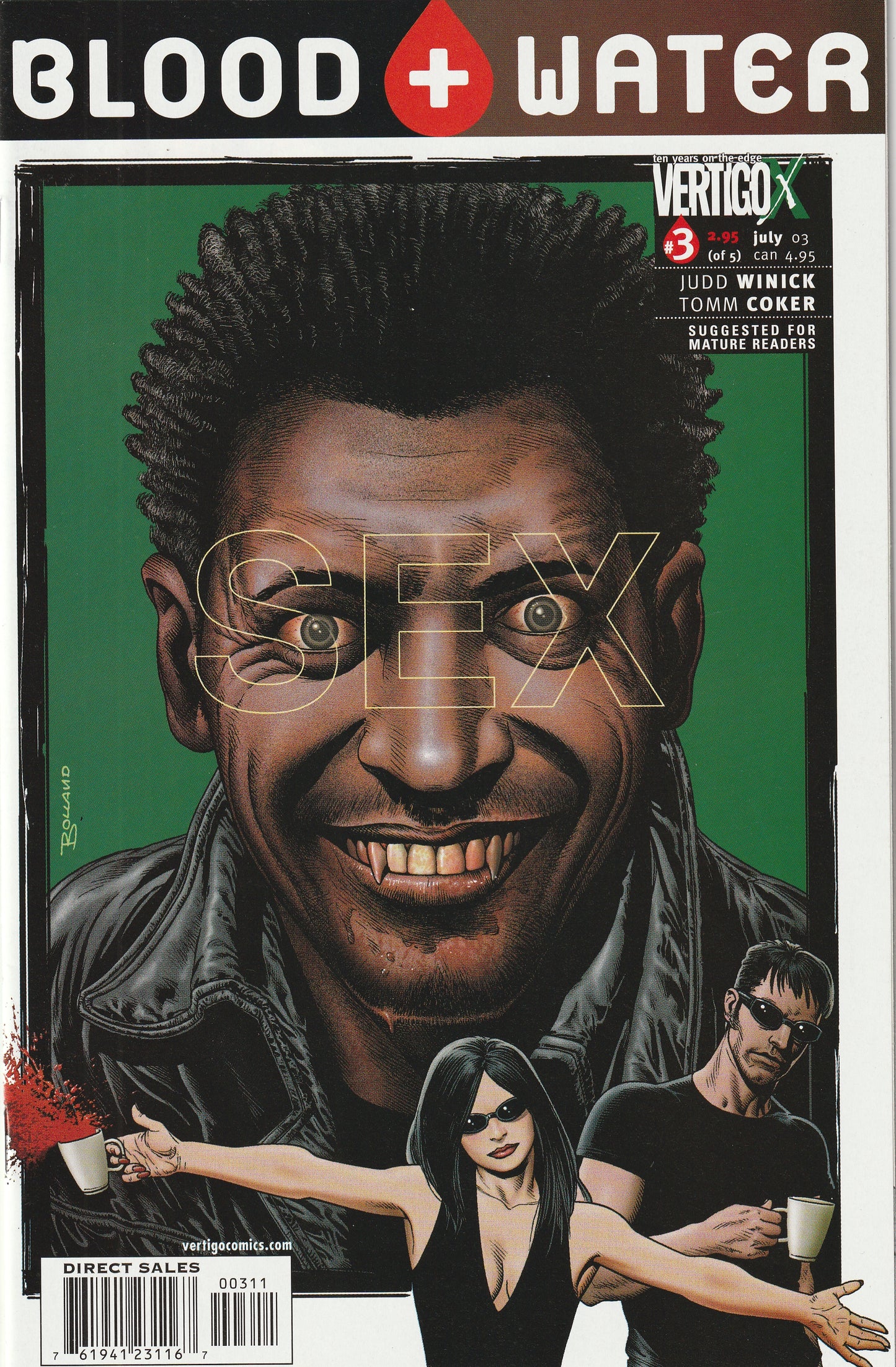 Blood + Water (2003) - 5 issue mini-series