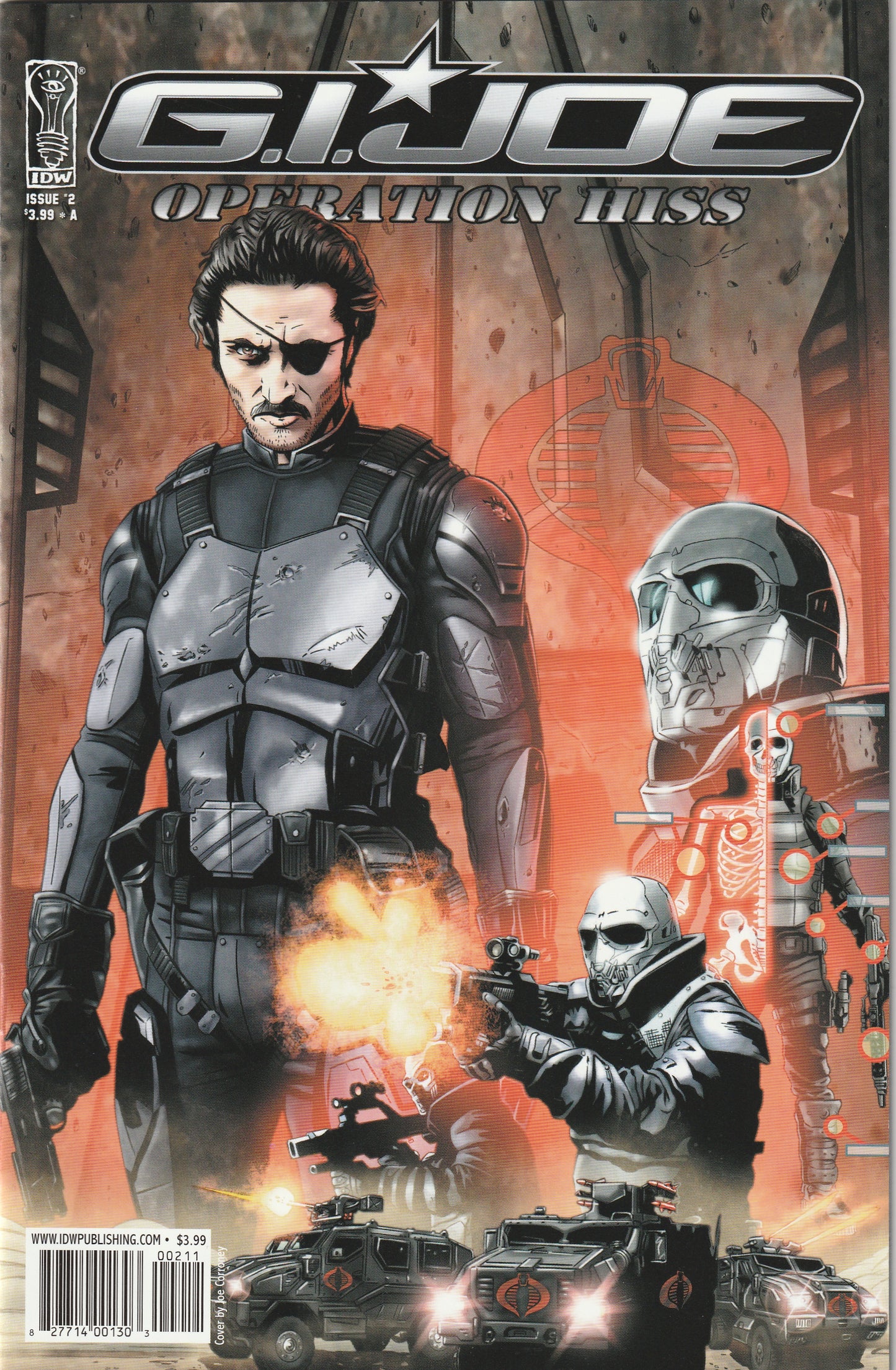 G.I. Joe: Operation HISS #2 (2010) - Joe Corroney Cover