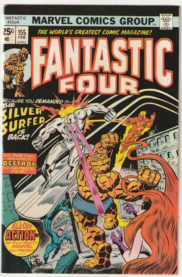 Fantastic Four #155 (1975) - Silver Surfer Appearance