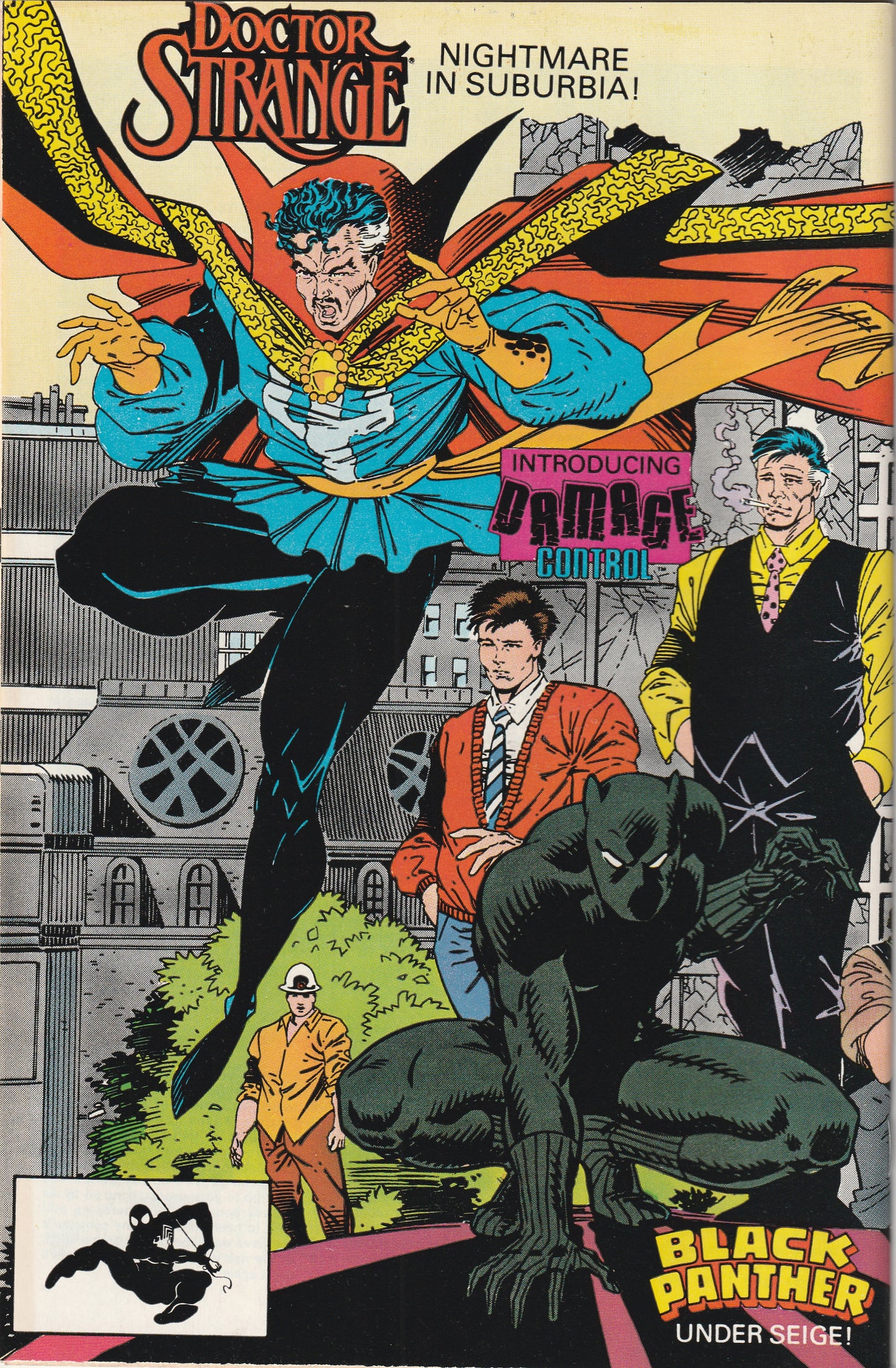 Marvel Comics Presents #19 (1989) - Cyclops - 1st Appearance of Damage Control