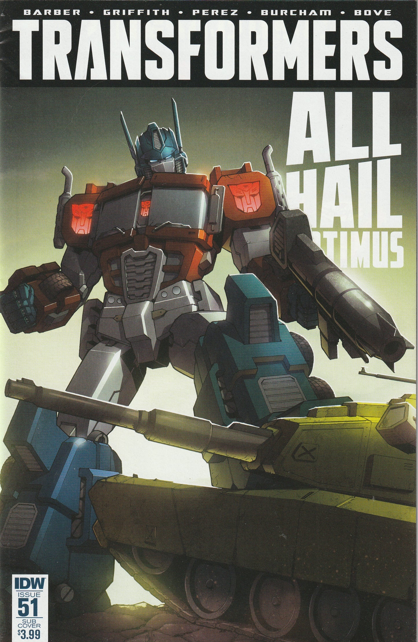 TransFormers: More Than Meets The Eye #51 (2016)