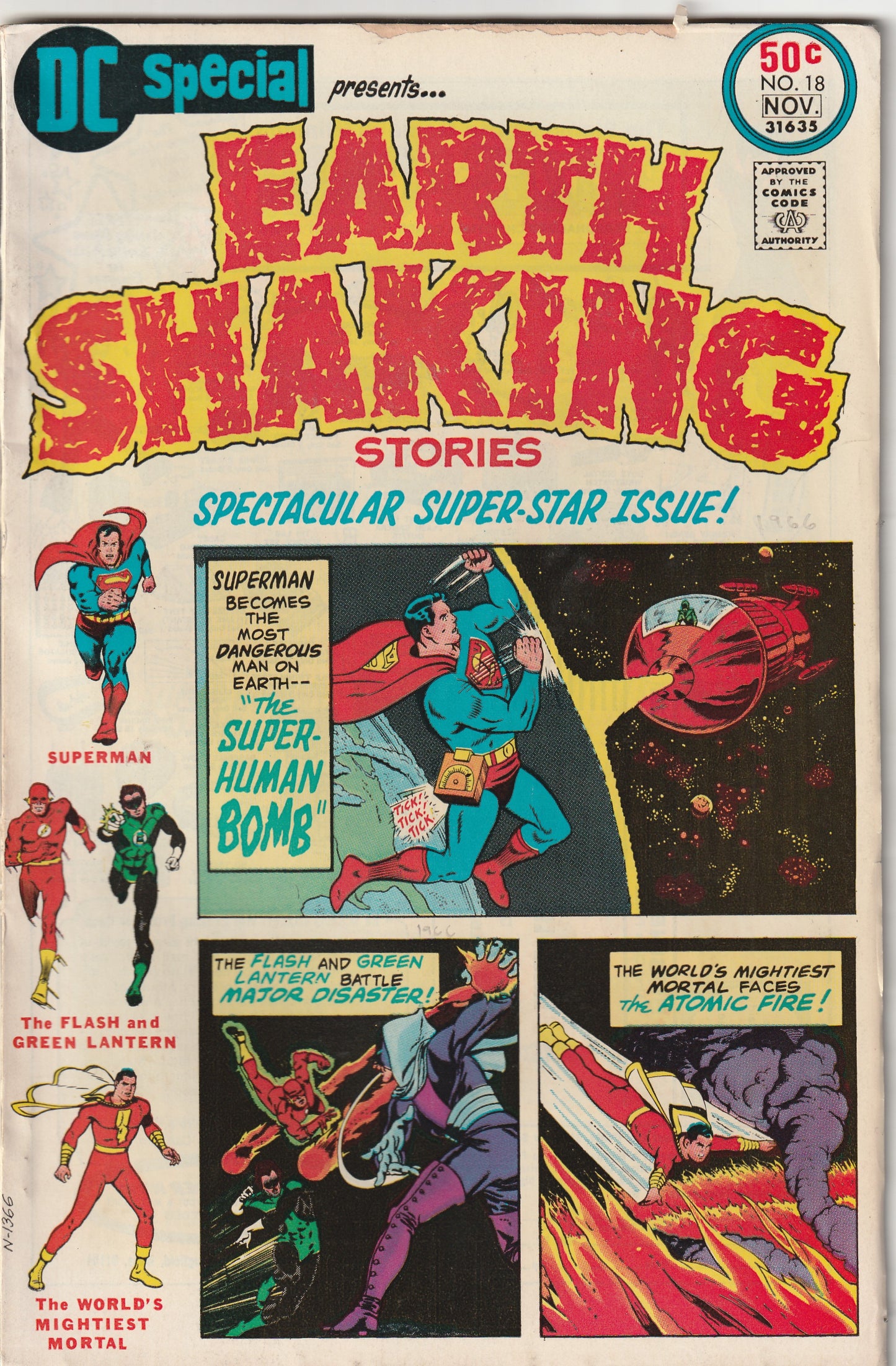 DC Special #18 (1975) Presents Earth Shaking Stories