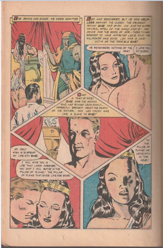 Fast Fiction #3 (1949) - SHE by H. Rider Haggard