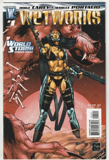 Wetworks #1 (2006) - Ethan Van Sciver Incentive Variant Cover