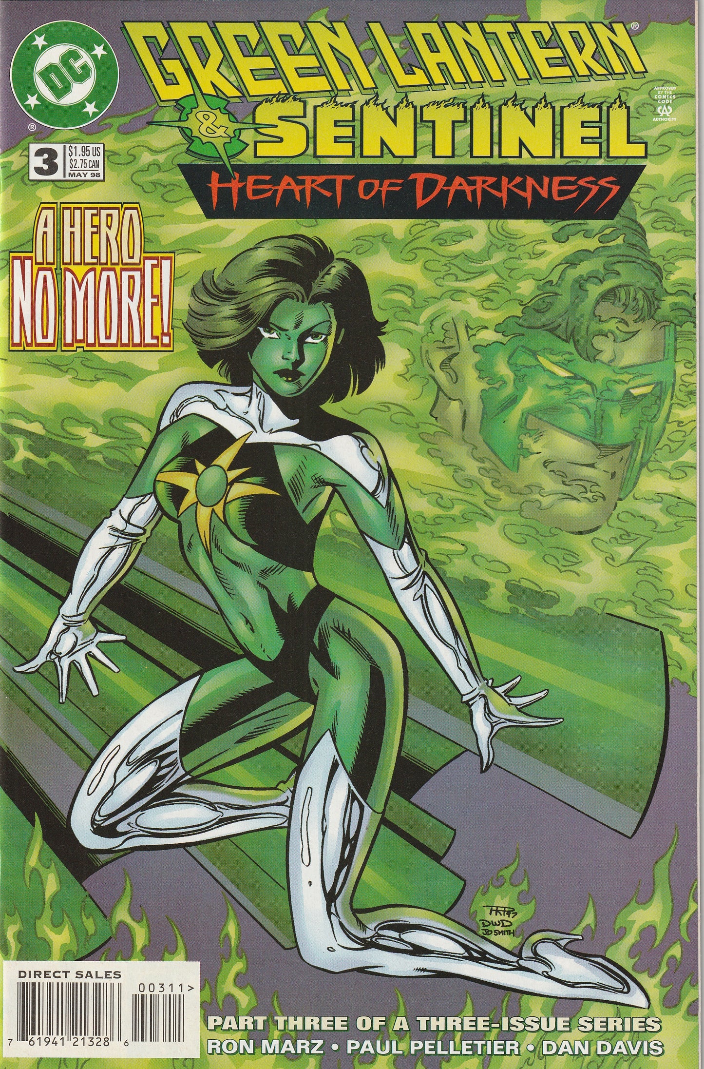 Green Lantern & Sentinel: Heart of Darkness (1998) - Complete 3 issue mini-series