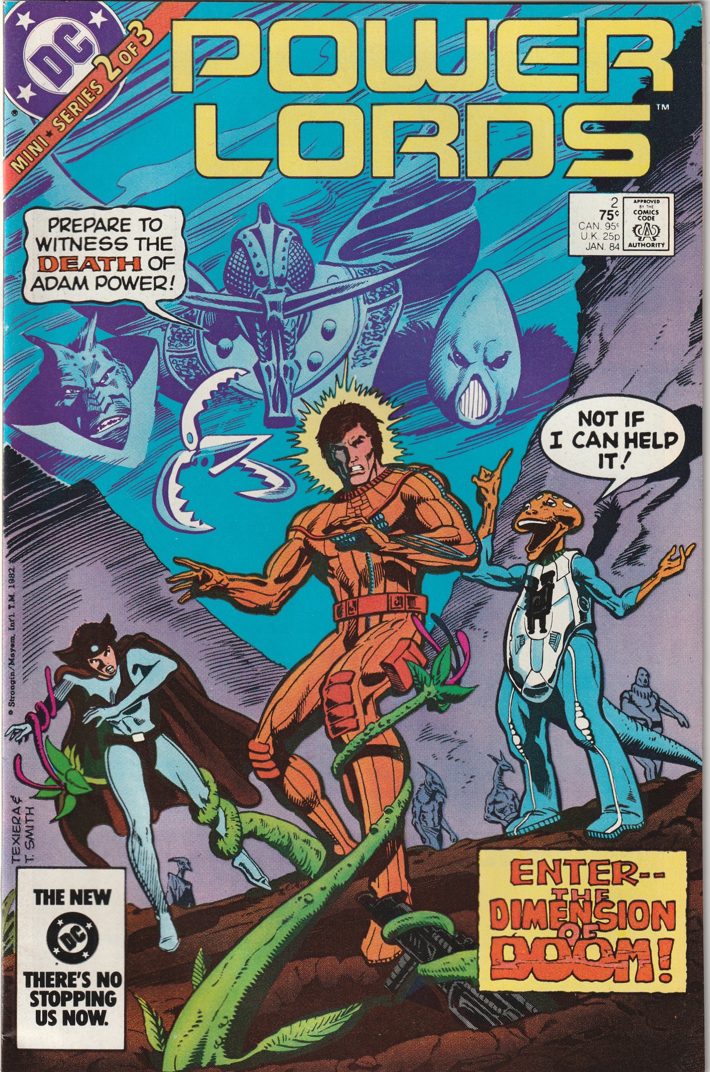 Power Lords (1983) - Complete 3 issue mini-series