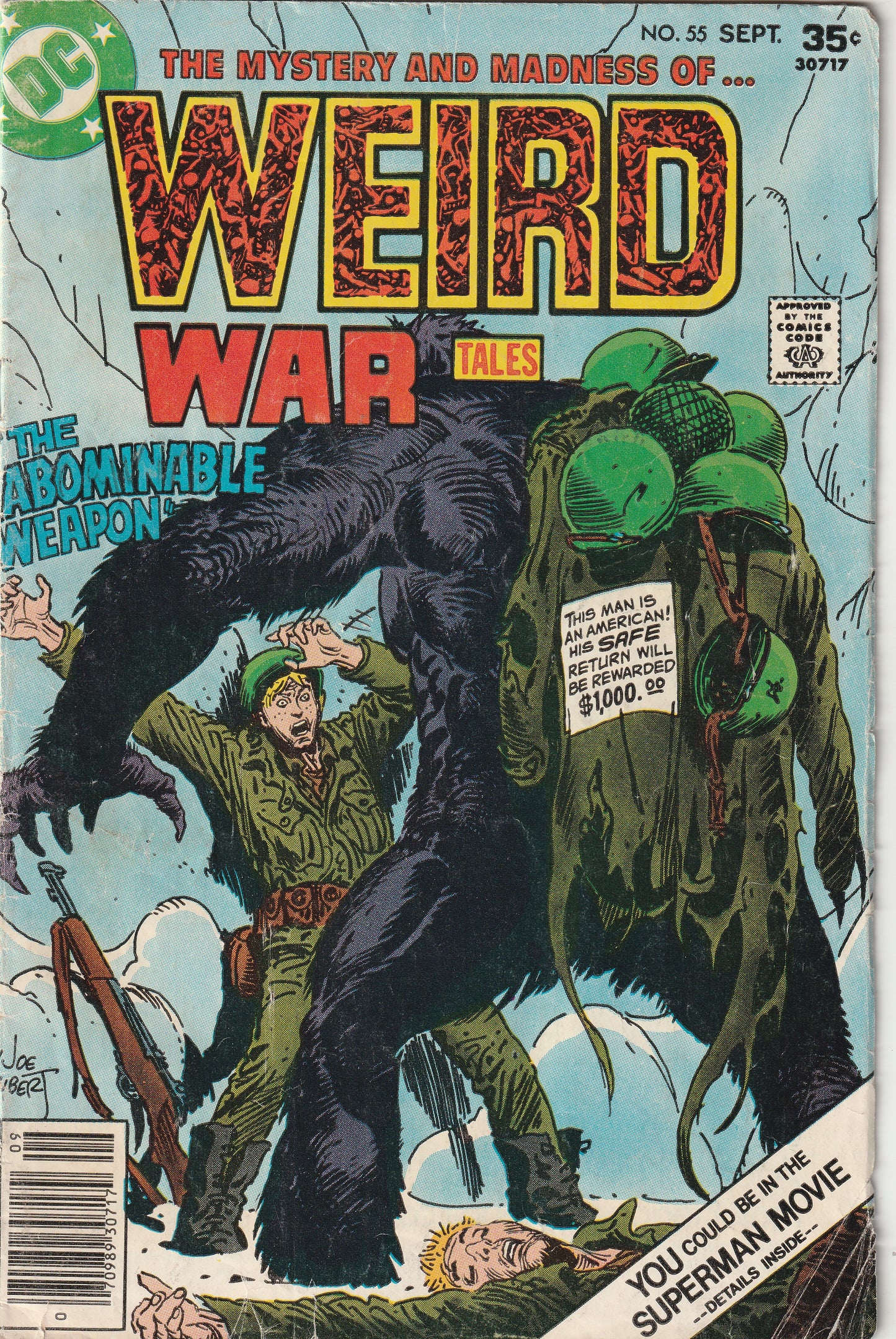 Weird War Tales #55 (1977)