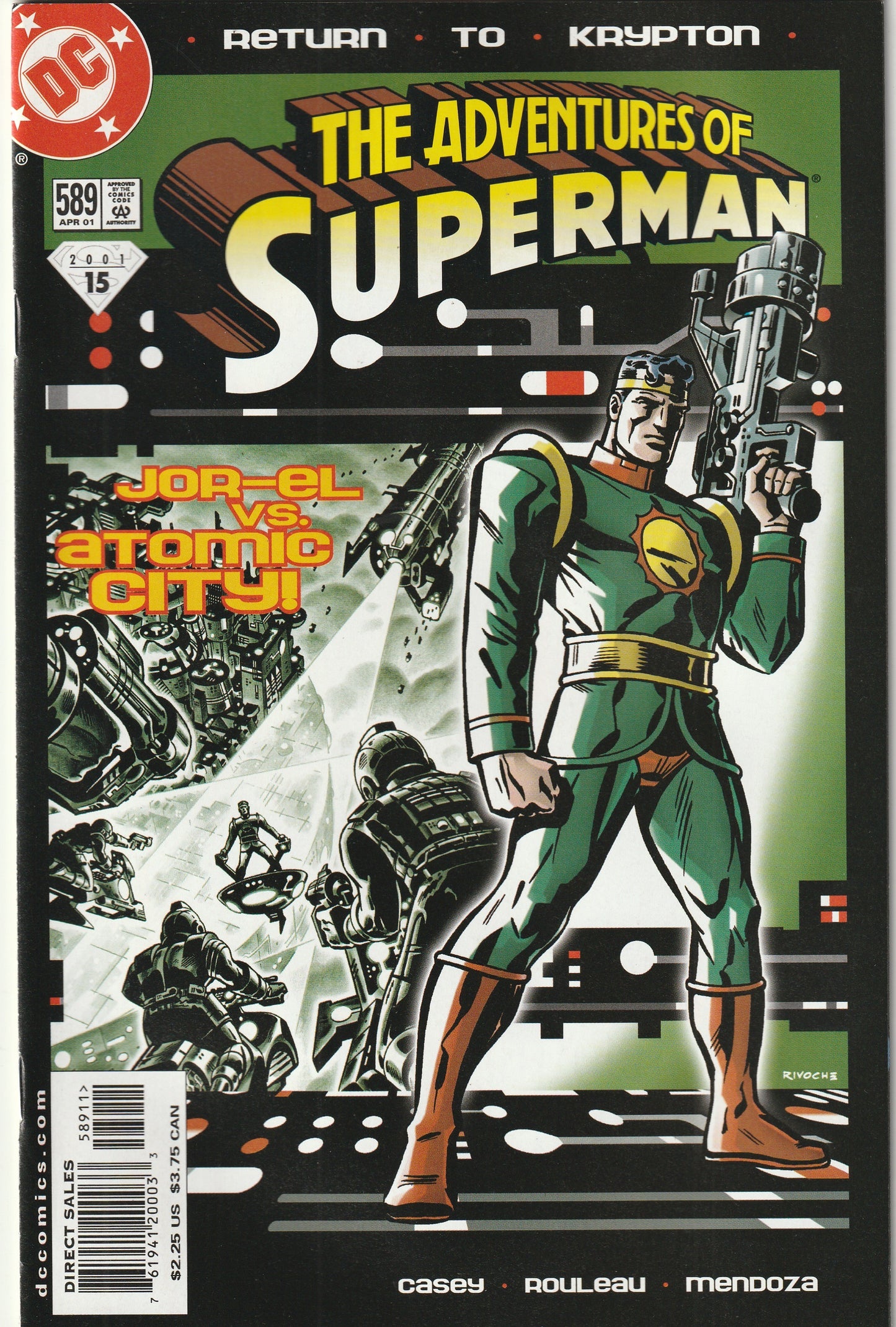 Adventures of Superman #589 (2001)