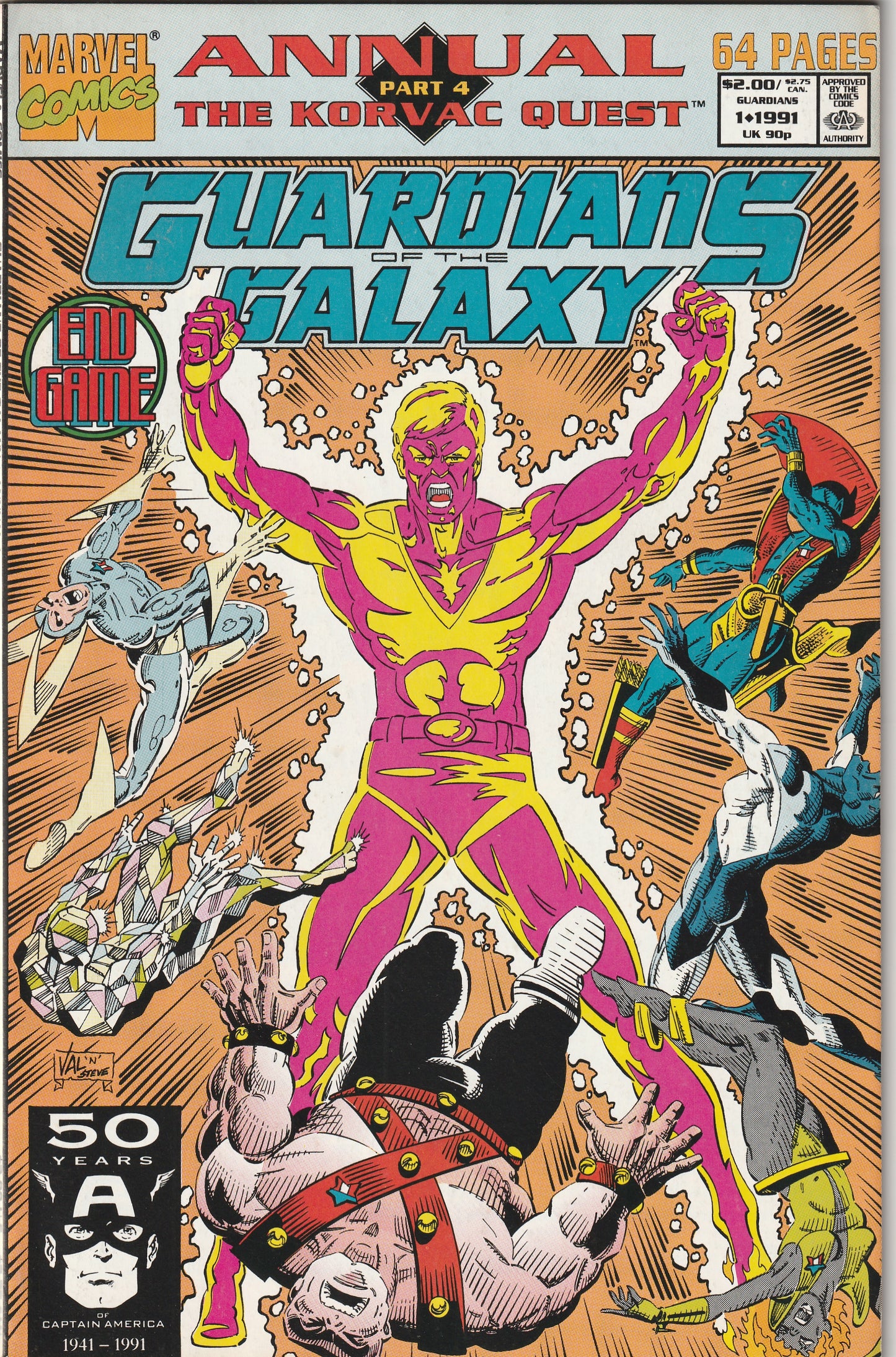 Guardians of the Galaxy Annual #1 (1991)