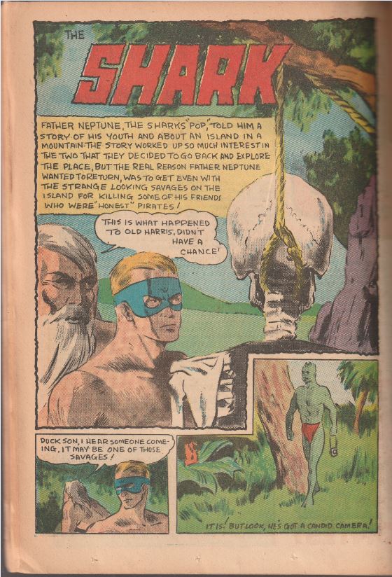 Amazing Man Comics #15 (1940) - Lew Glanzman bondage cover