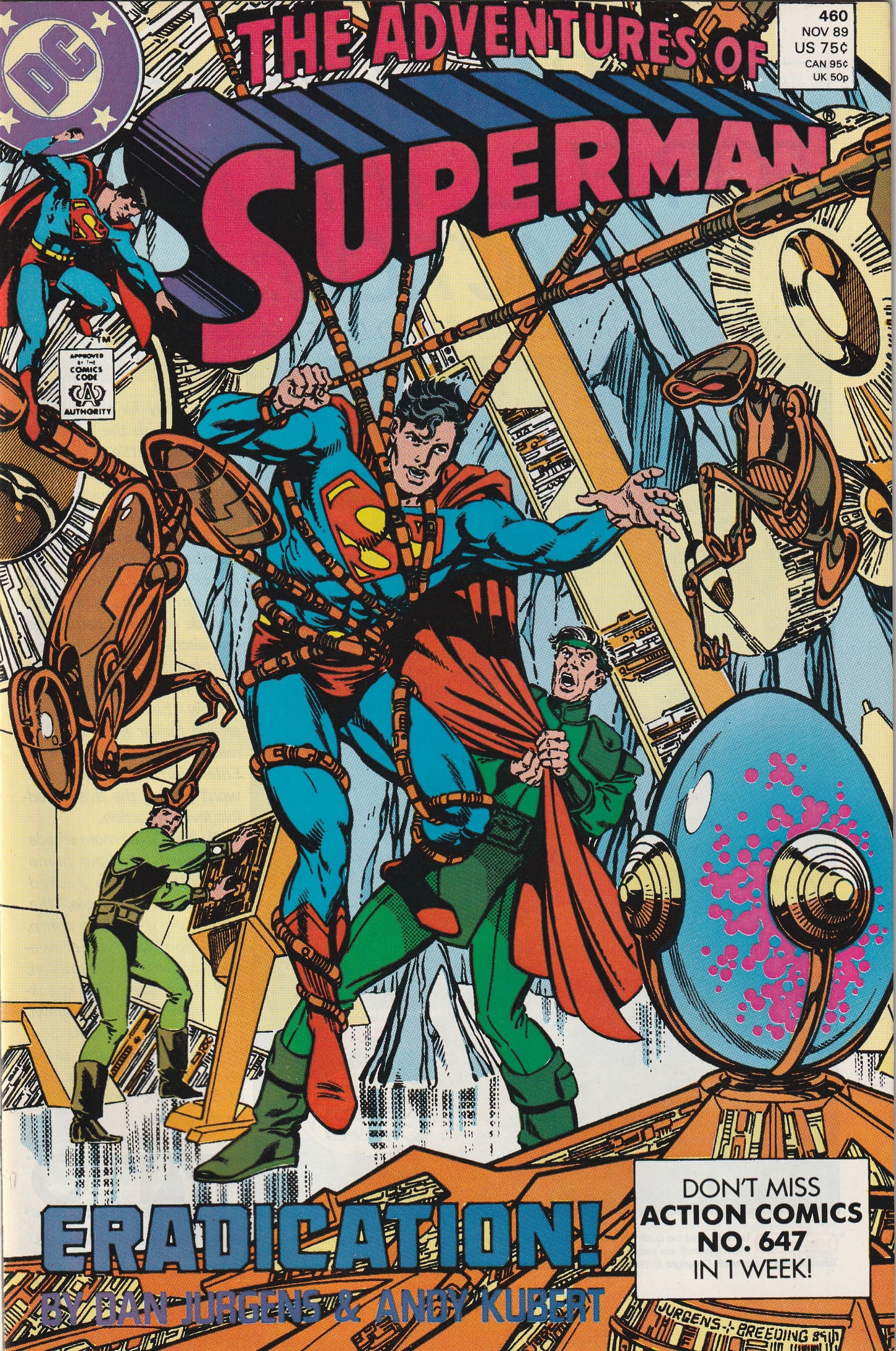 Adventures of Superman #460 (1989)