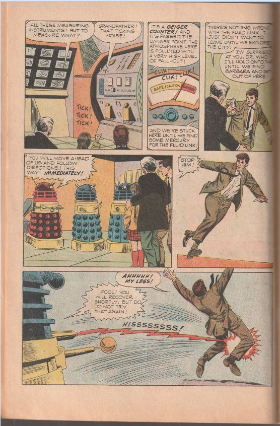 Movie Classics - Dr. Who and the Daleks (1966) - 1st US appearance of Dr Who, Peter Cushing photo cover