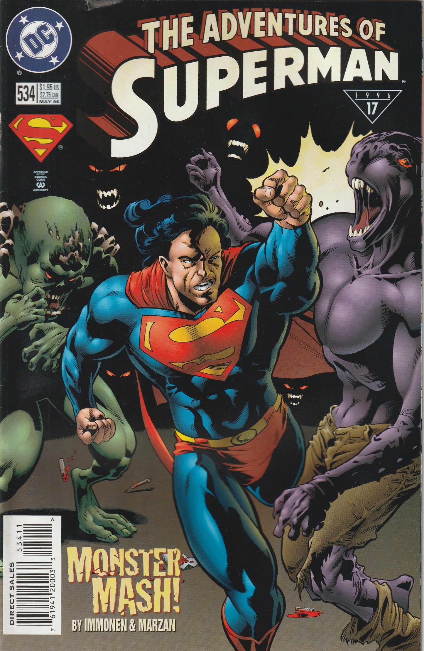 Adventures of Superman #534 (1996)