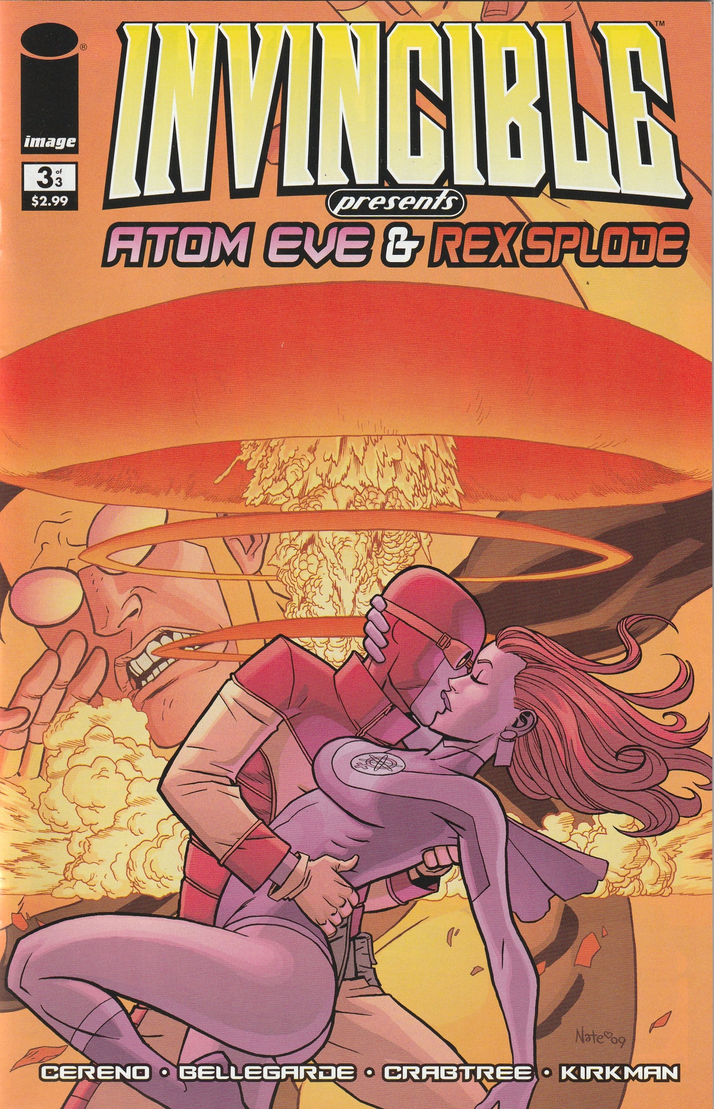 Invincible Presents: Atom Eve & Rex Splode (2009) - 3 issue series Robert Kirkman
