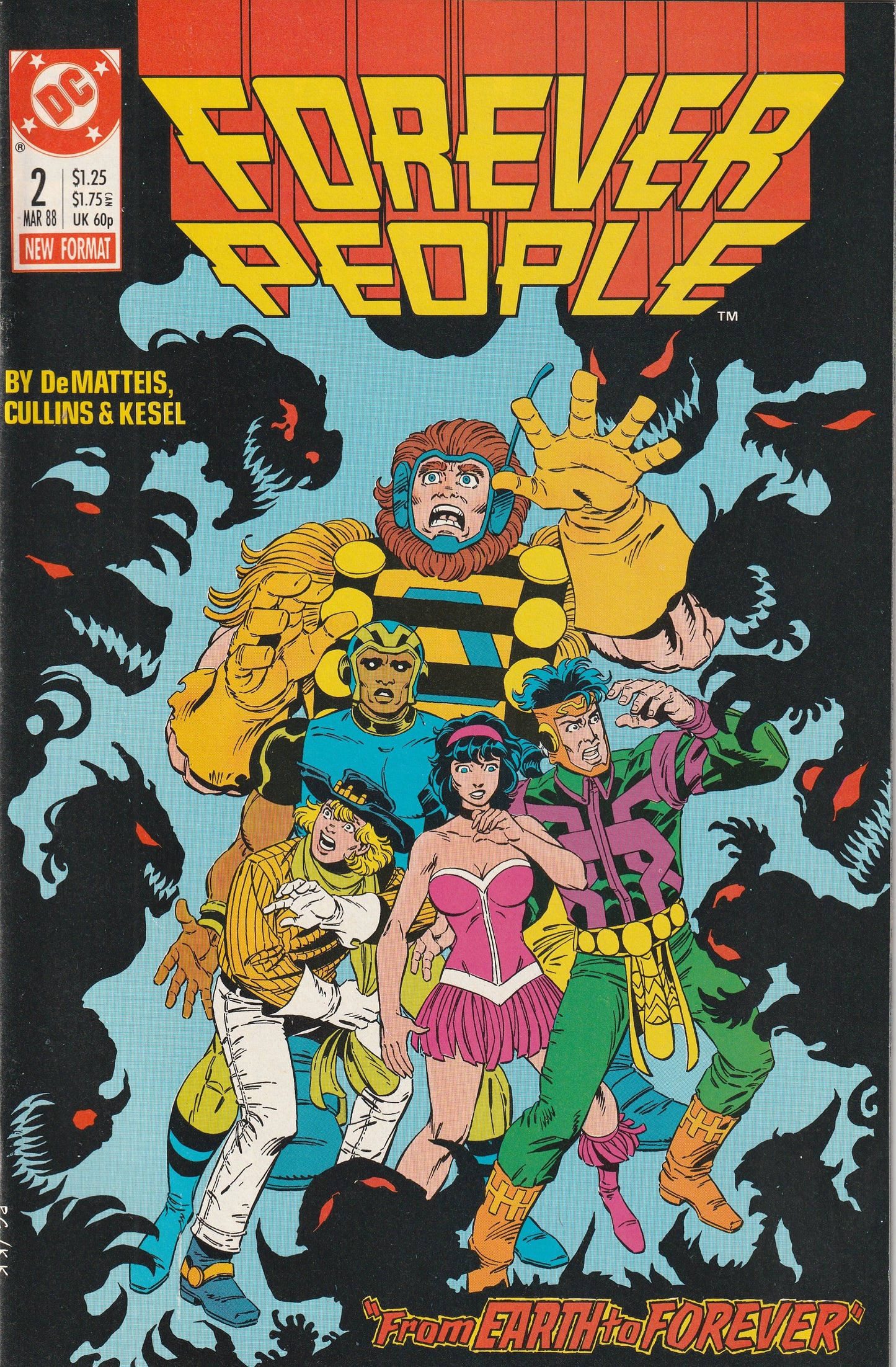 Forever People (1988) - Complete 6 issue mini-series