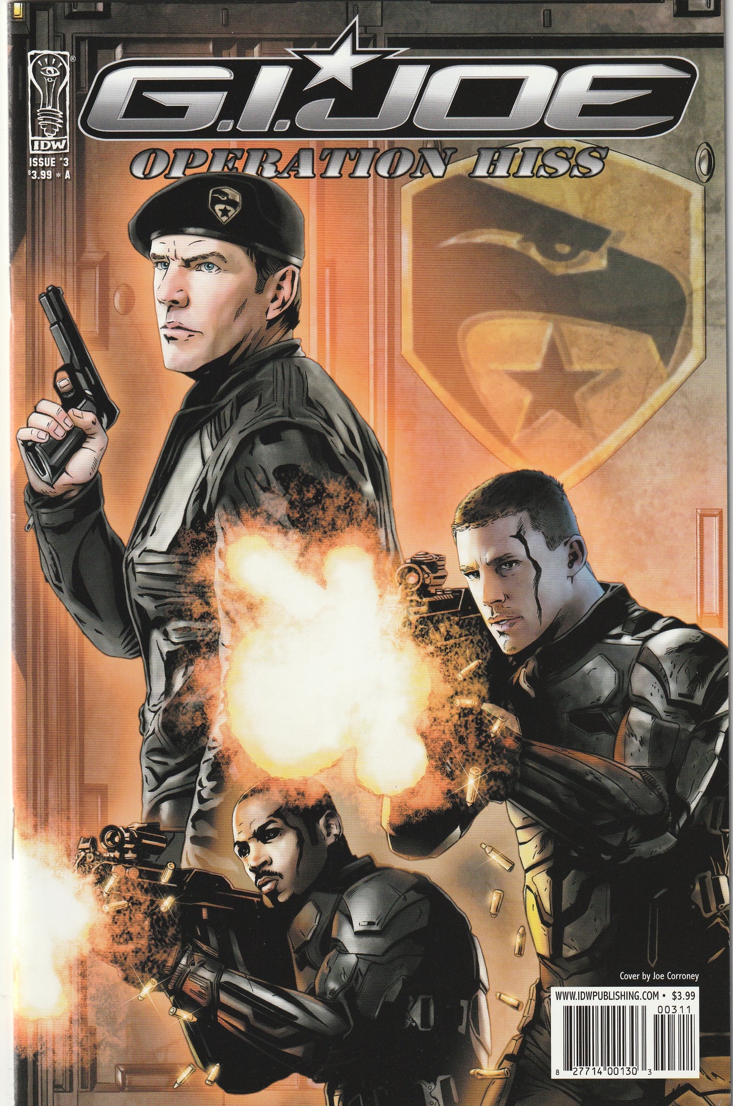 G.I. Joe: Operation HISS #3 (2010) - Joe Corroney Cover