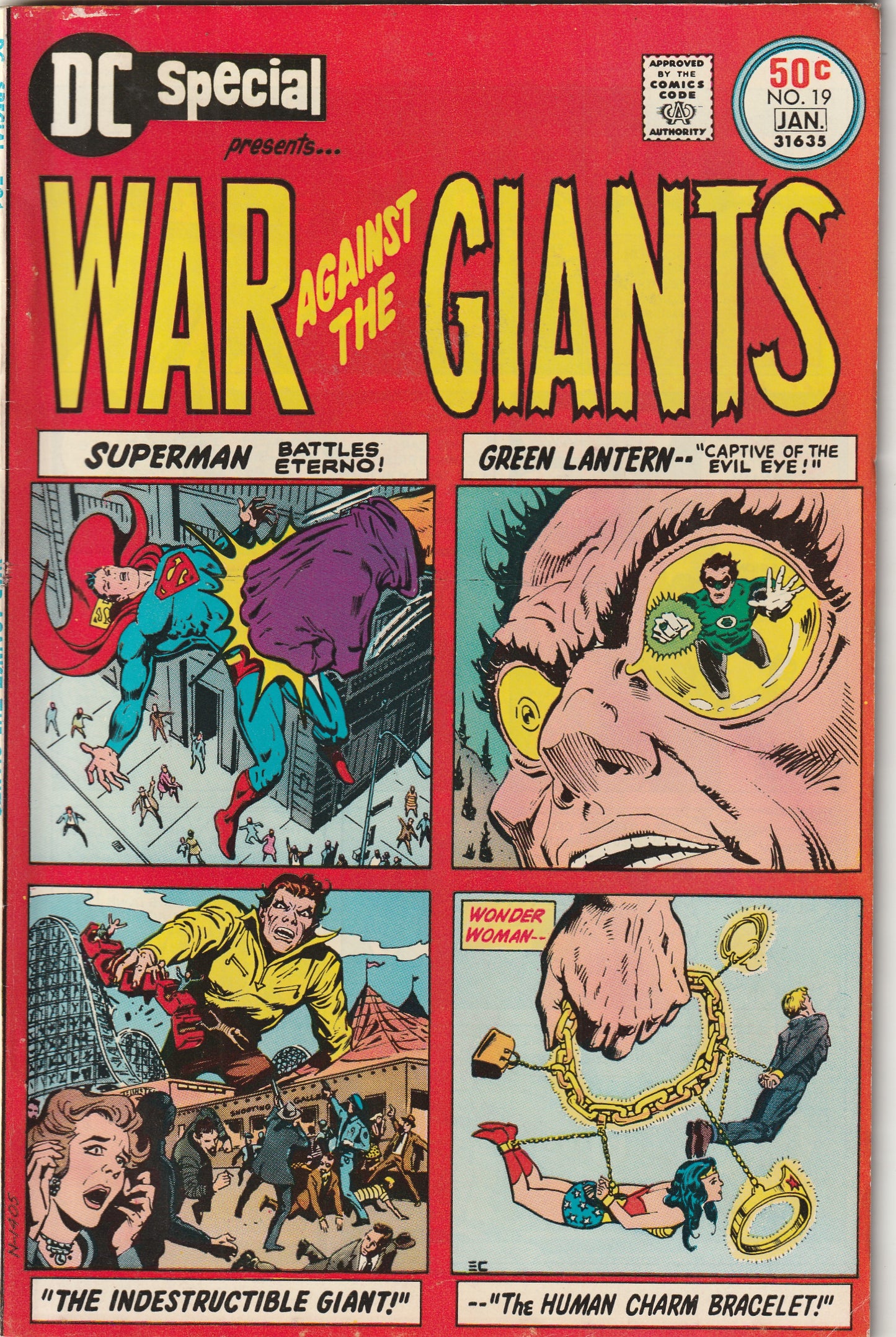 DC Special #19 (1976) Presents War Against the Giants