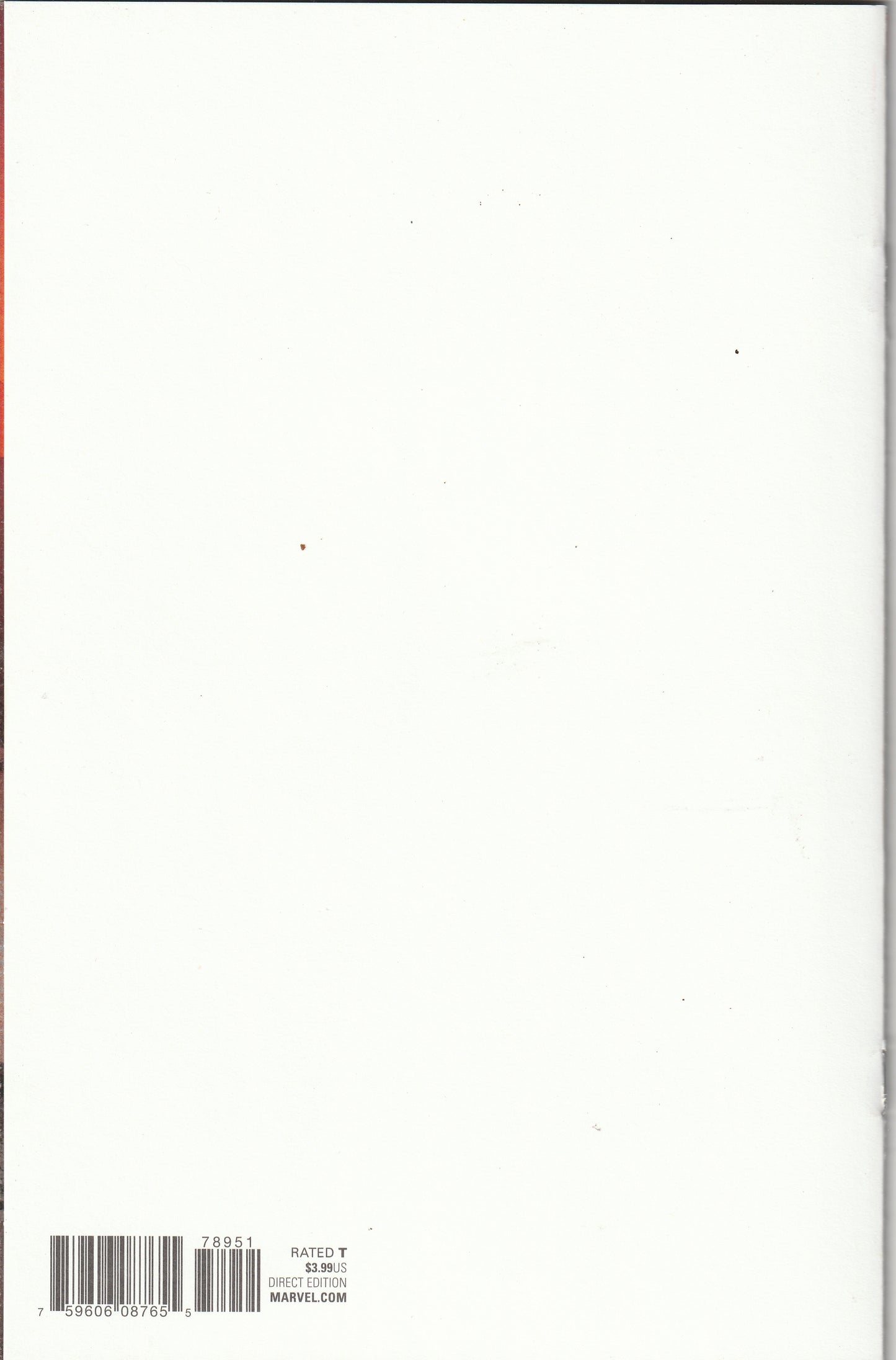 Amazing Spider-Man #789 (2017) - Blank Variant Cover