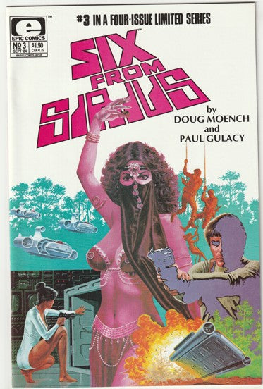 Six From Sirius (1984) - 4 issue mini series - Doug Moench, Paul Gulacy