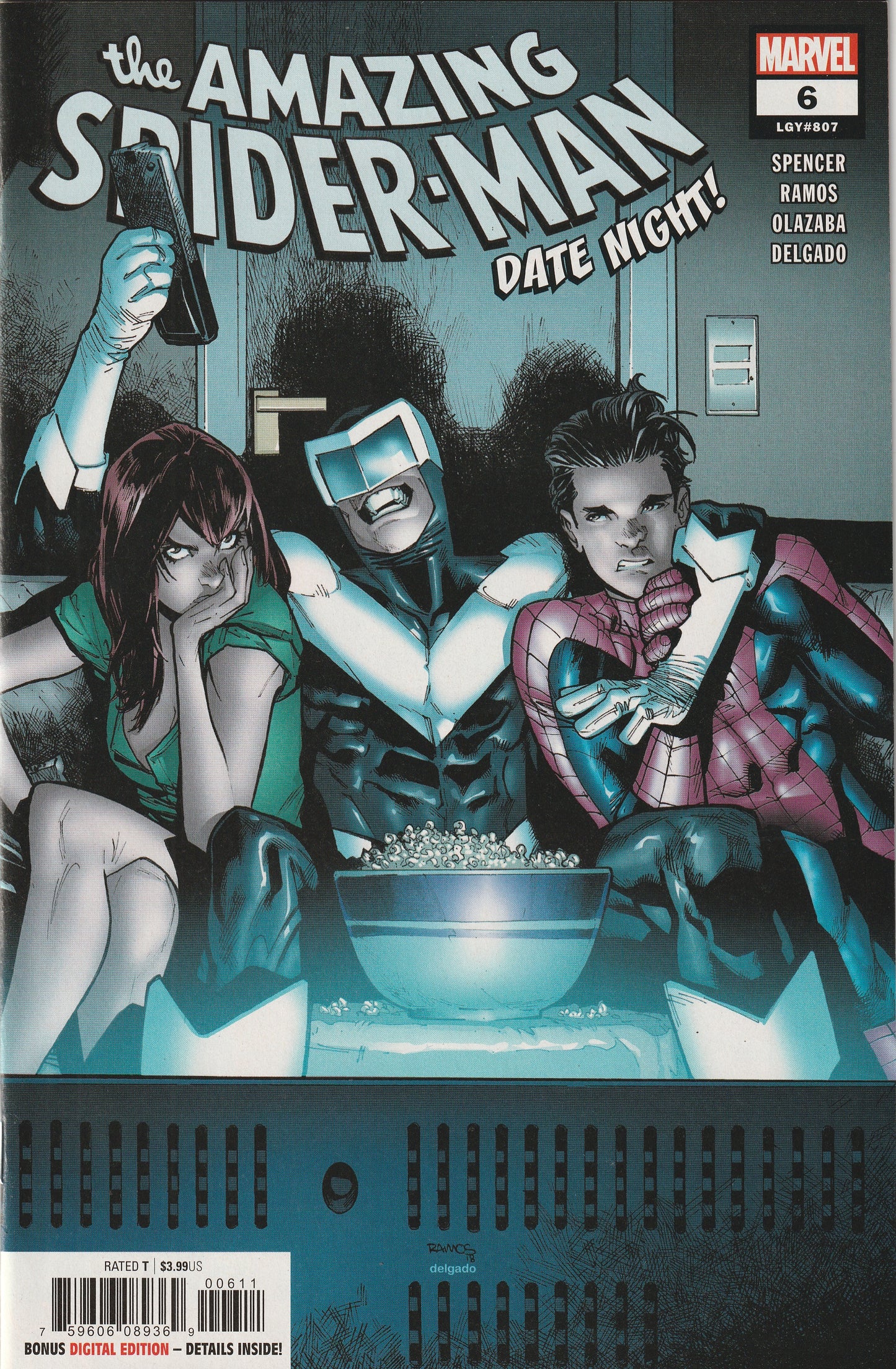 Amazing Spider-Man #6 (LGY #807) (Vol 6, 2018)