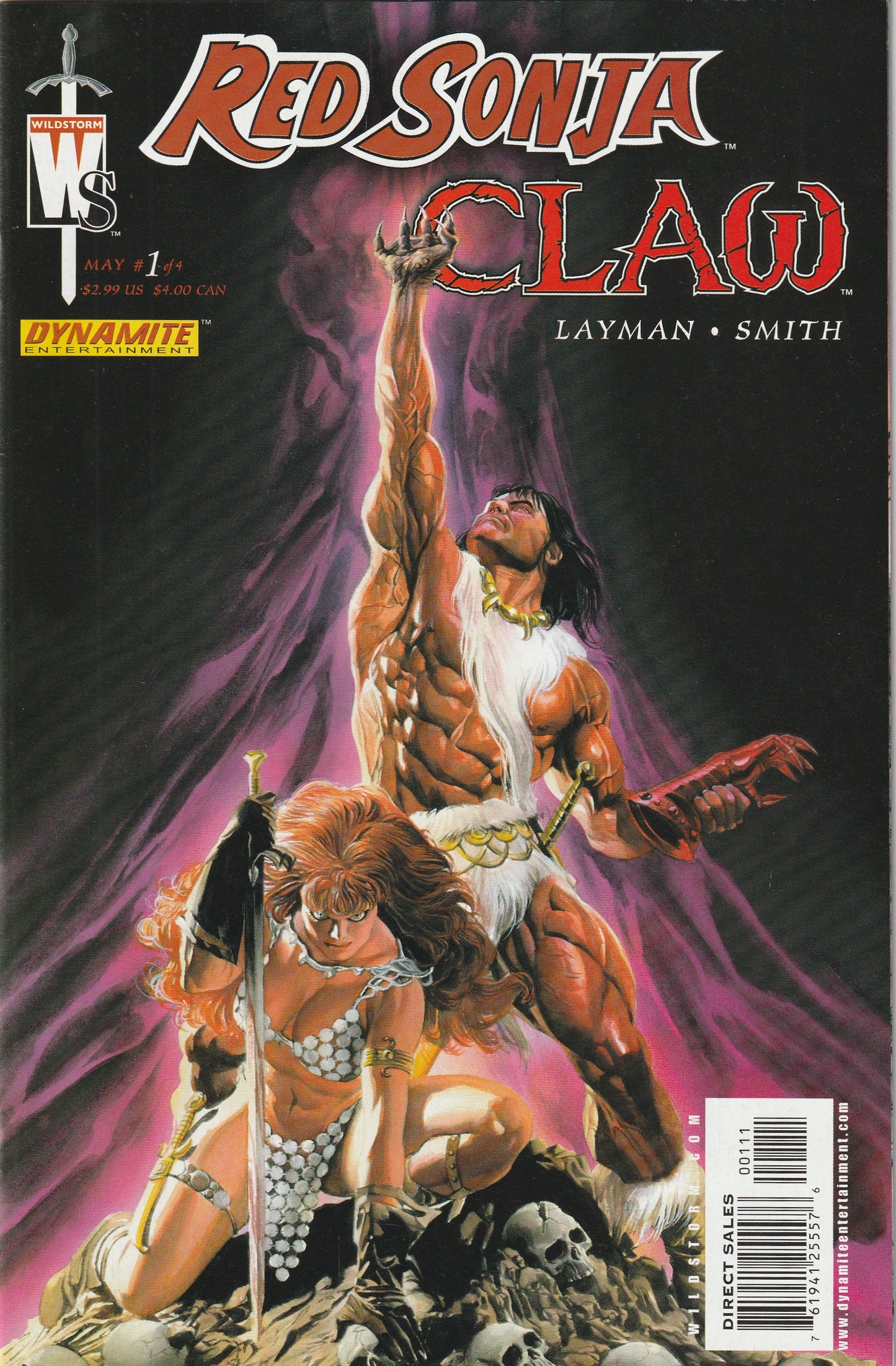 Red Sonja/Claw: The Devil's Hands #1 (of 4) (2006)