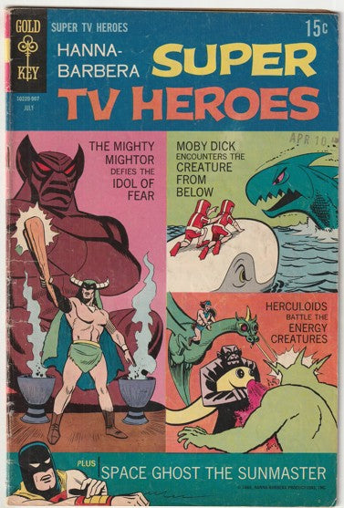 Hanna-Barbera Super TV Heroes #6 (1969) - 3rd Appearance of Space Ghost