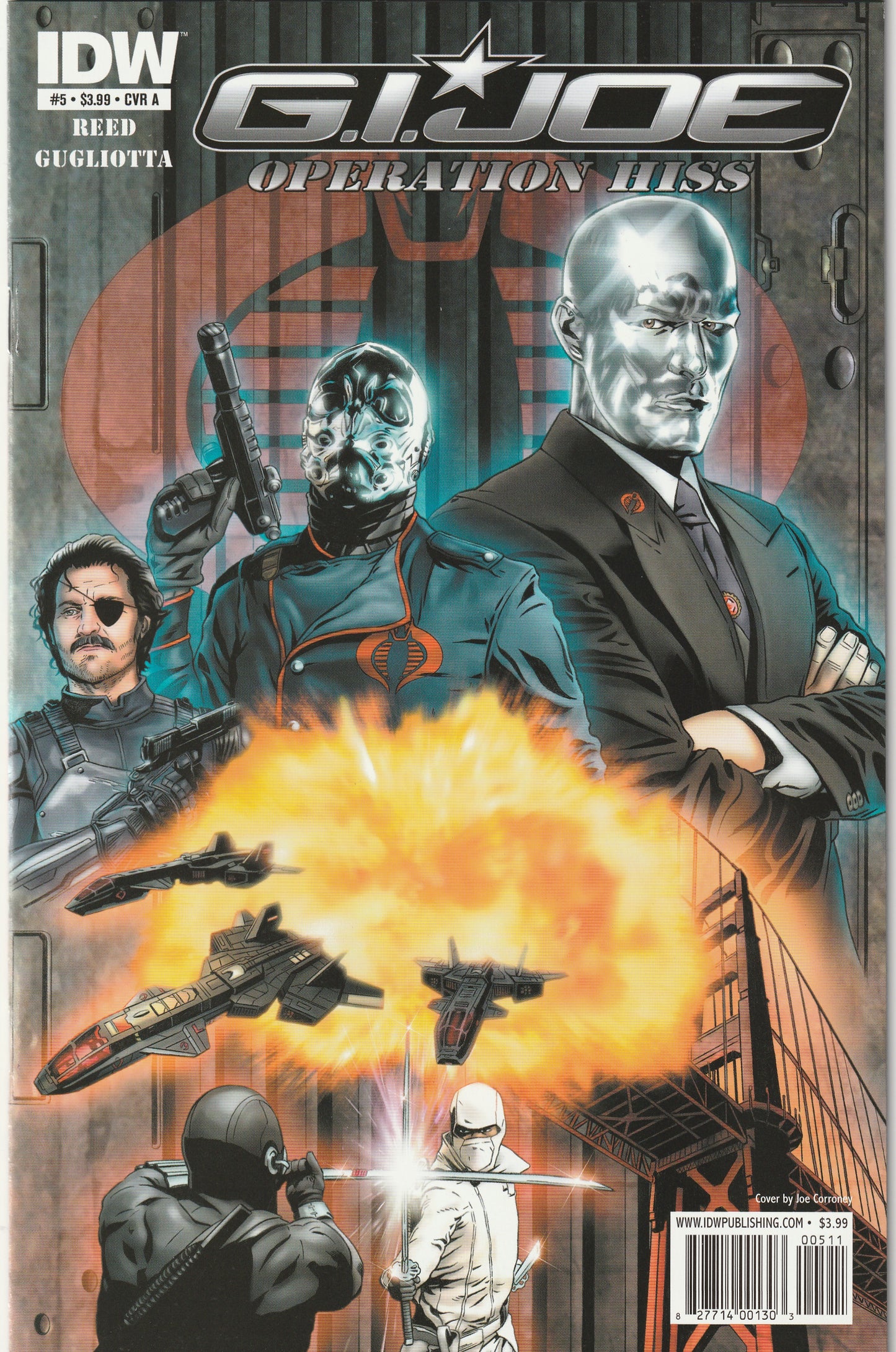 G.I. Joe: Operation HISS #5 (2010) - Joe Corroney Cover