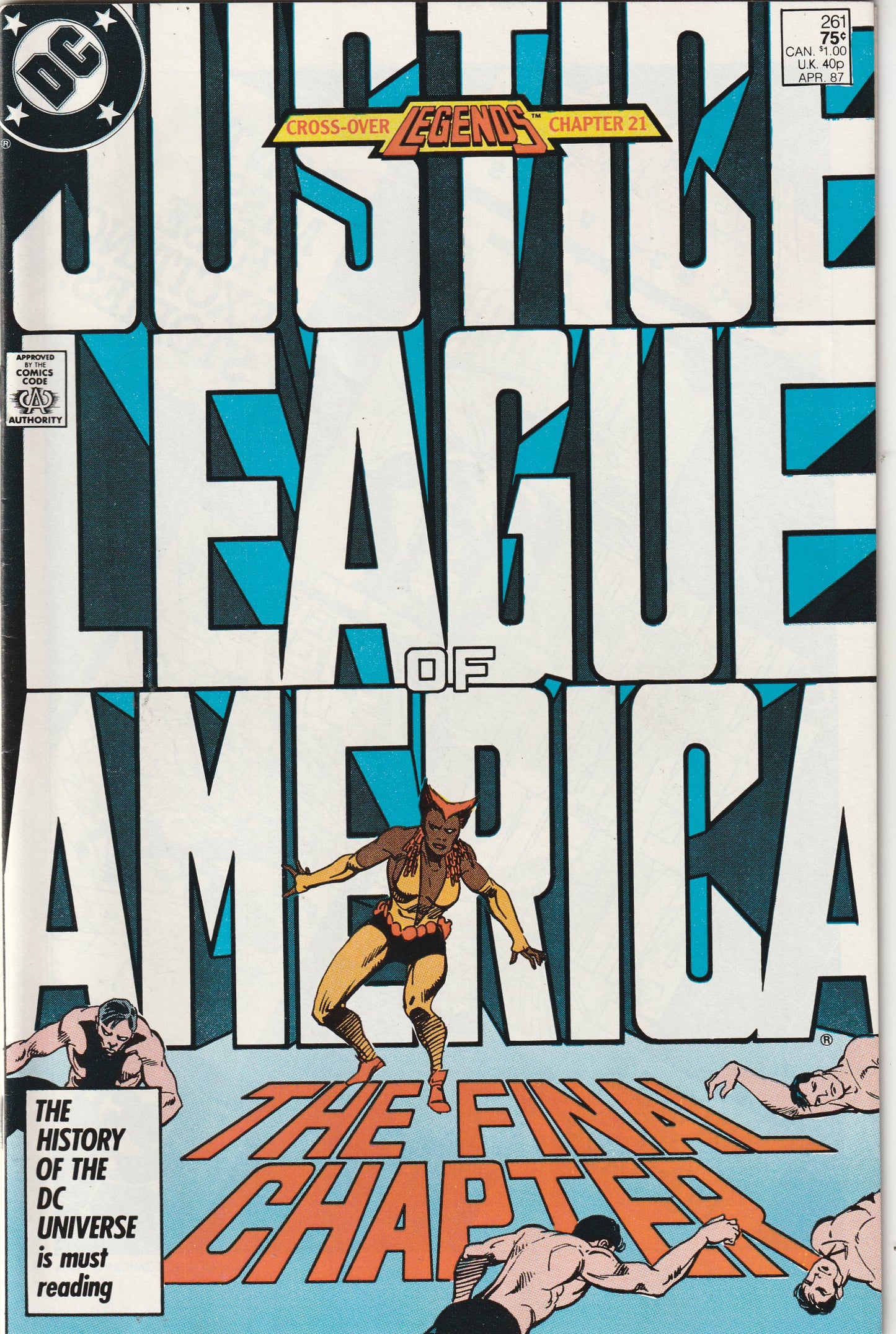 Justice League of America #261 (1987) - Final issue of series