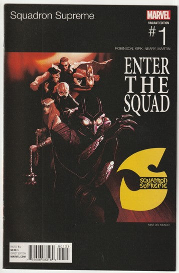 Squadron Supreme #1 (2016) - Mike Del Mundo Hip-Hop Variant Cover