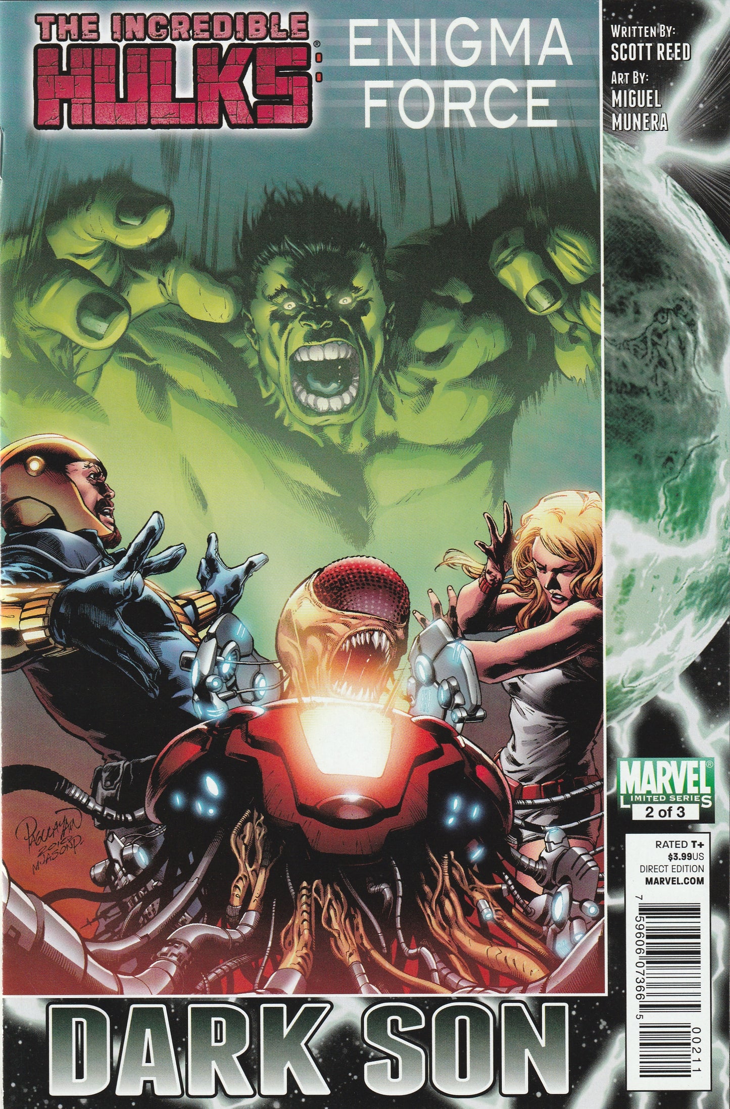 Incredible Hulks Enigma Force - Dark Son (2010-2011) - 3 issue mini series