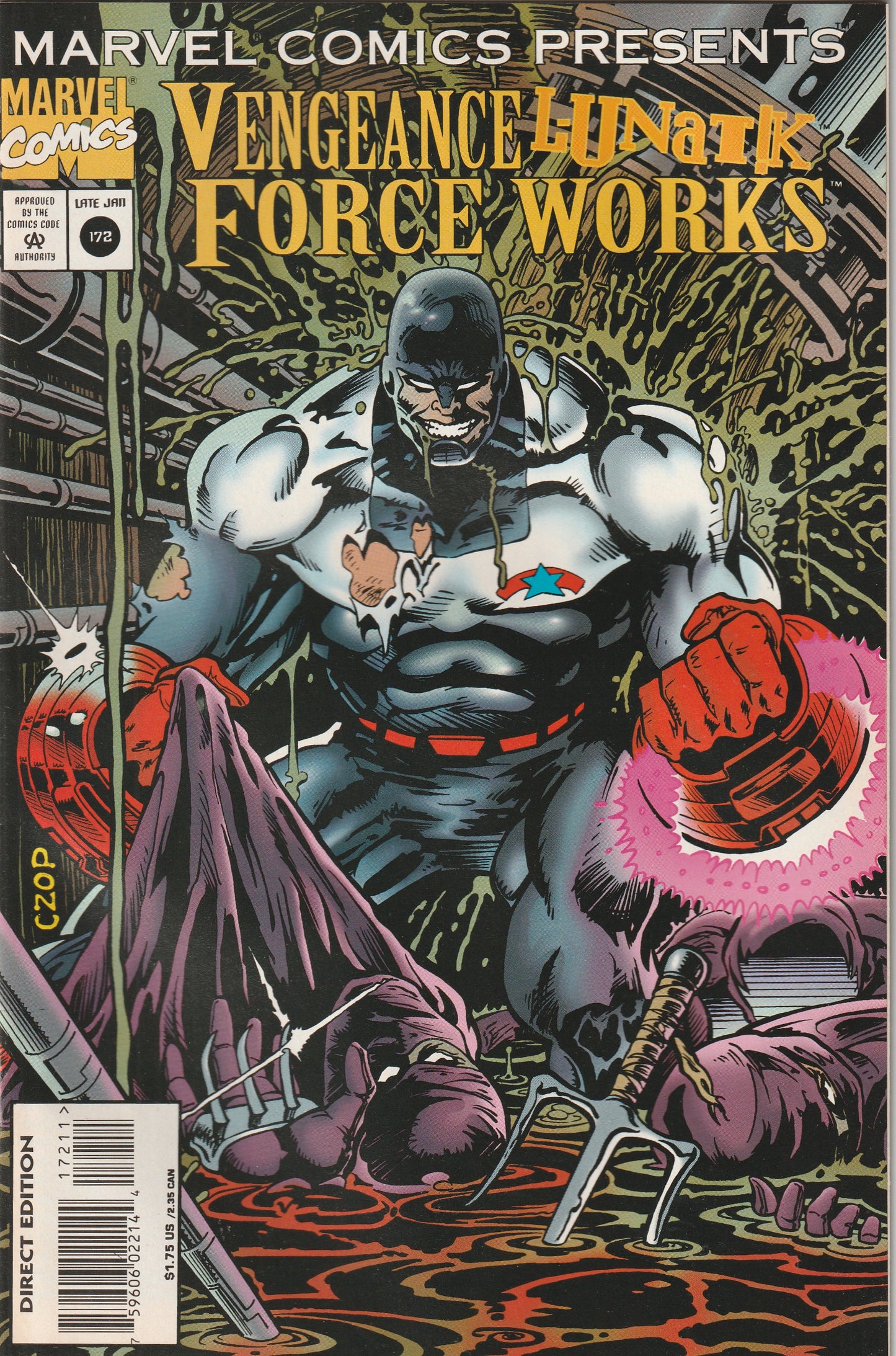 Marvel Comics Presents #172 (1995) - Vengeance, Lunatik, Force Works