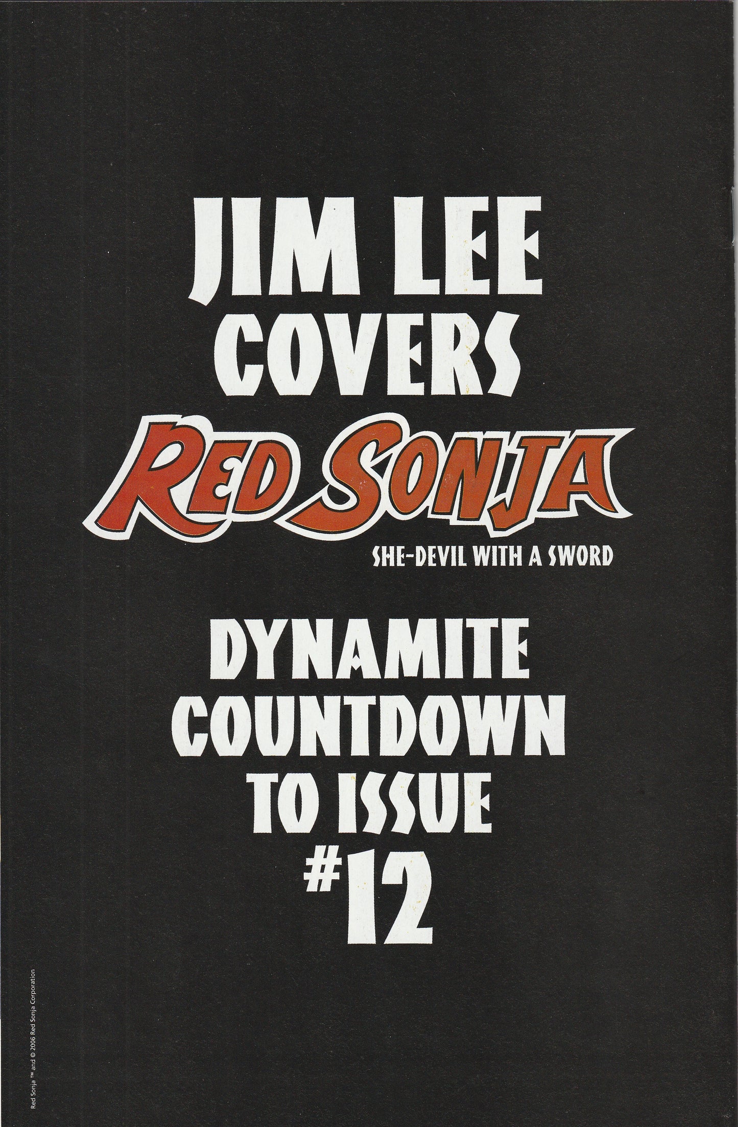 Red Sonja/Claw: The Devil's Hands #1 (of 4) (2006)