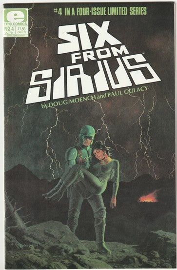 Six From Sirius (1984) - 4 issue mini series - Doug Moench, Paul Gulacy
