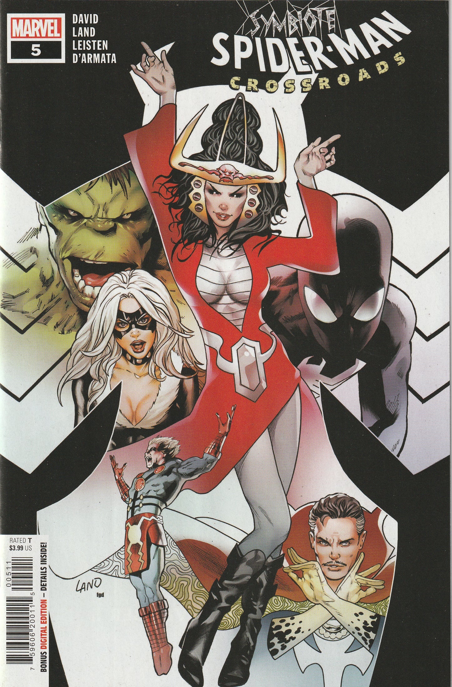 Symbiote Spider-Man Crossroads (2021- 2022) - 5 issue mini series