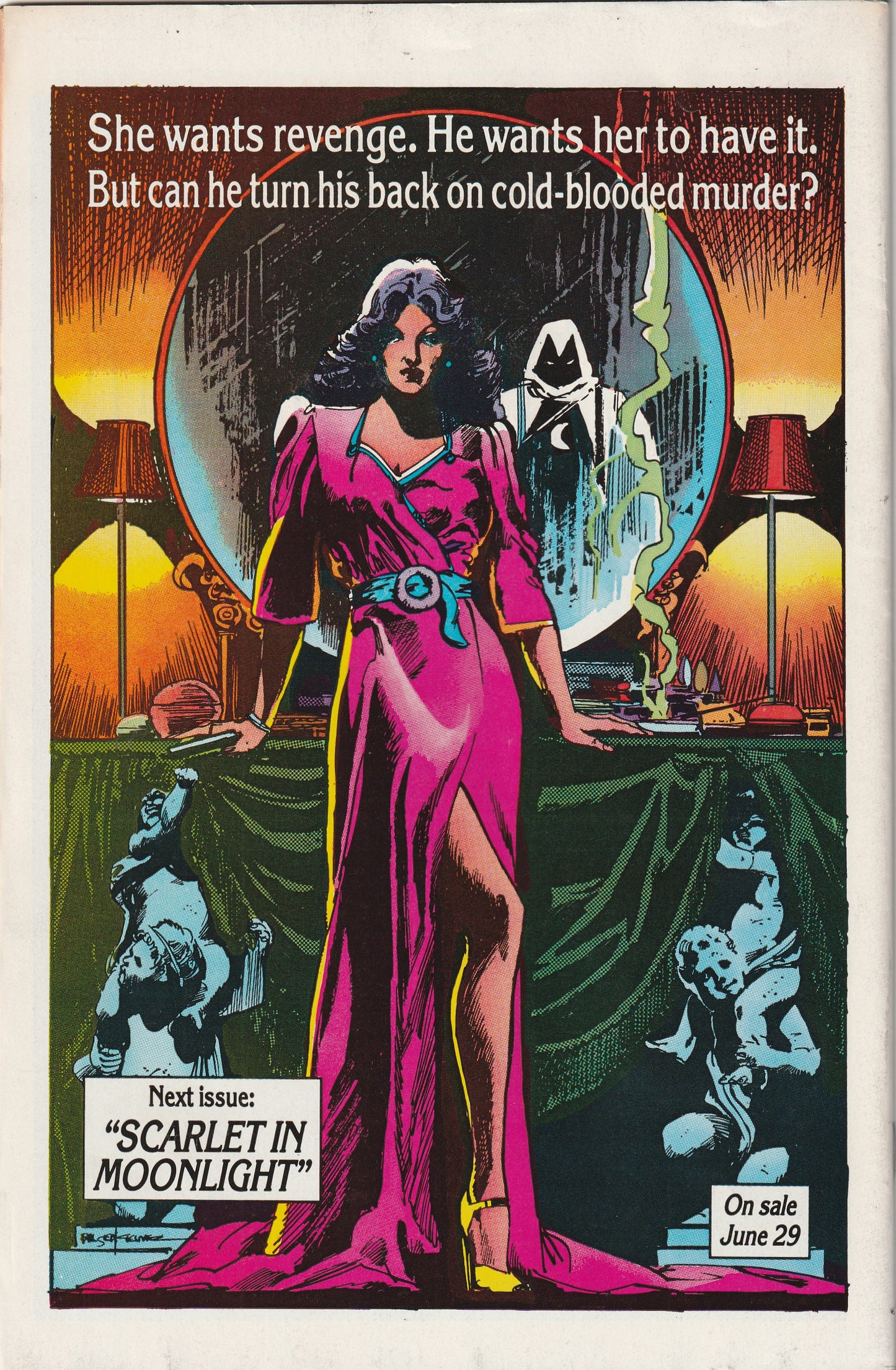 Moon Knight #23 (Vol 1, 1982) - Bill Sienkiewicz cover