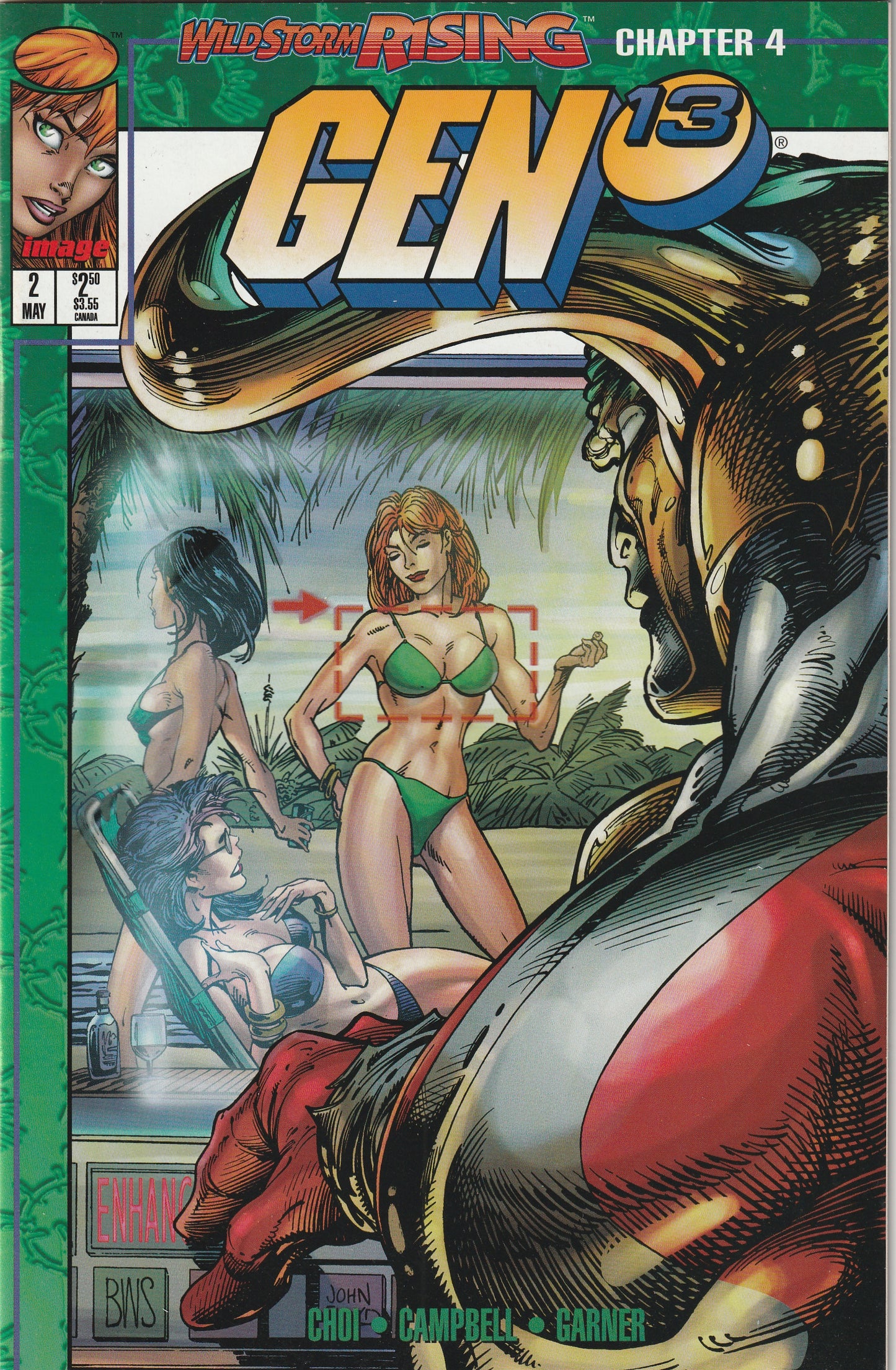Gen 13 #2 (Volume 2, 1995) - Flip cover