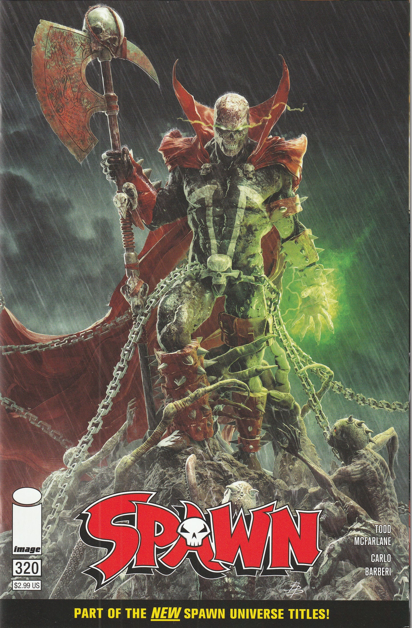 Spawn #320 (2021) - Cover A Bjorn Barends