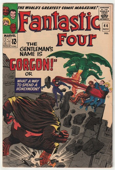 Fantastic Four #44 (1965) - 1st Appearance of Gorgon
