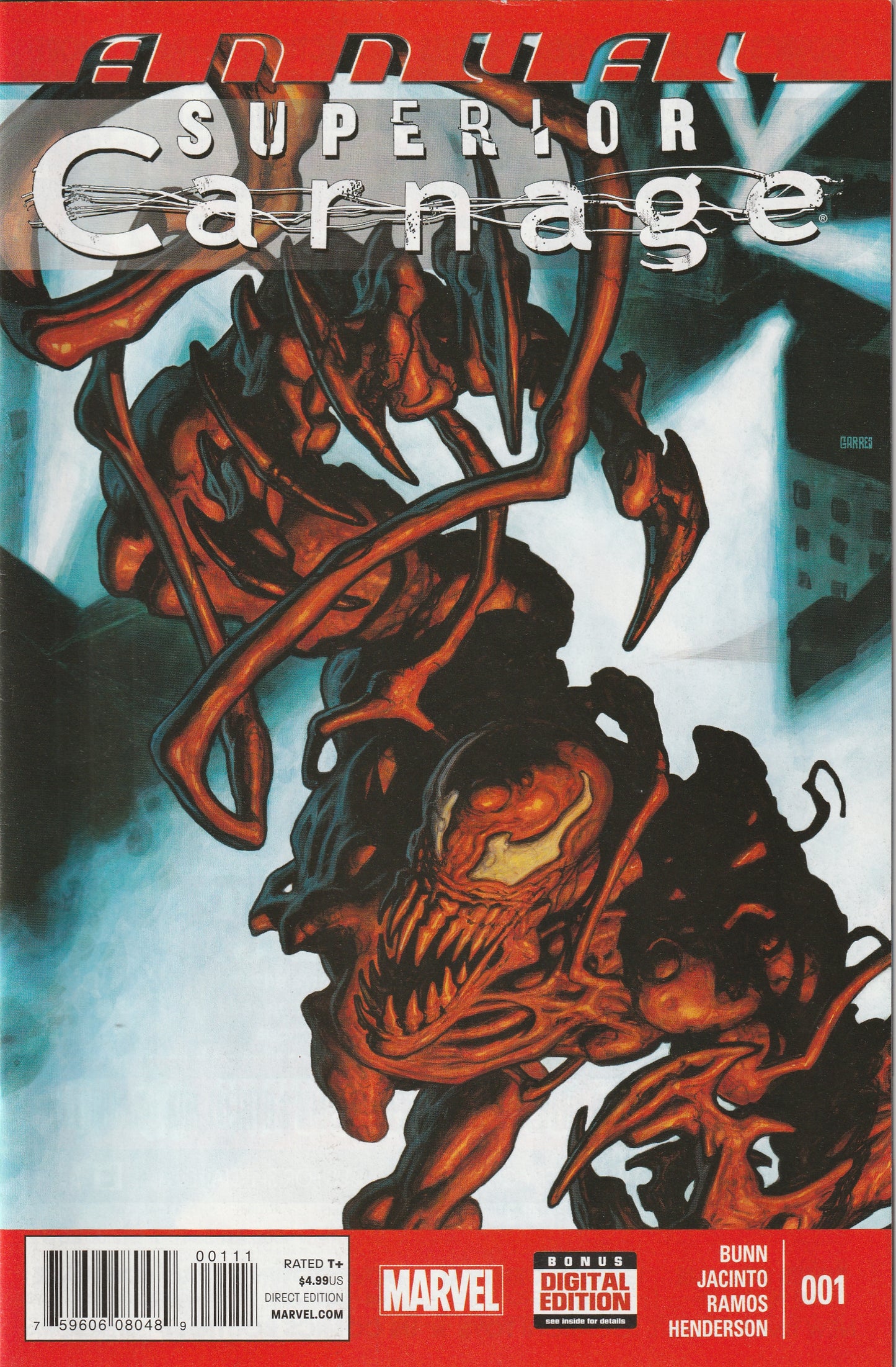 Superior Carnage Annual #1 (2014) - 1st appearance of Carla Unger, She-Carnage
