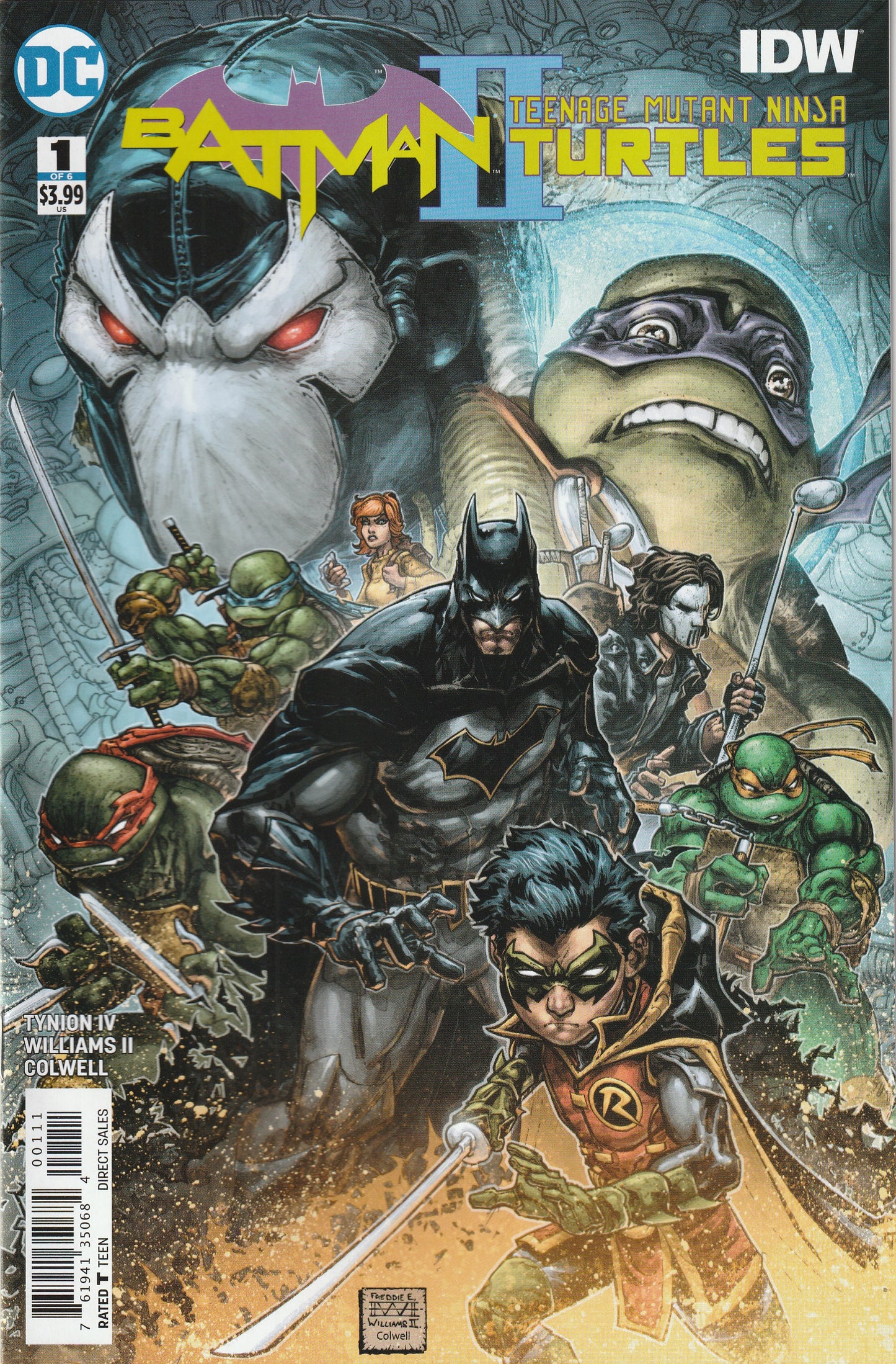 Batman/ Teenage Mutant Ninja Turtles II #1 (2018)