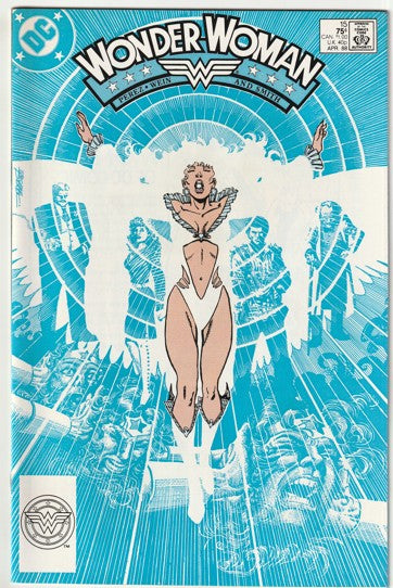 Wonder Woman #15 (1988) - 1st appearance of the 2nd Silver Swan