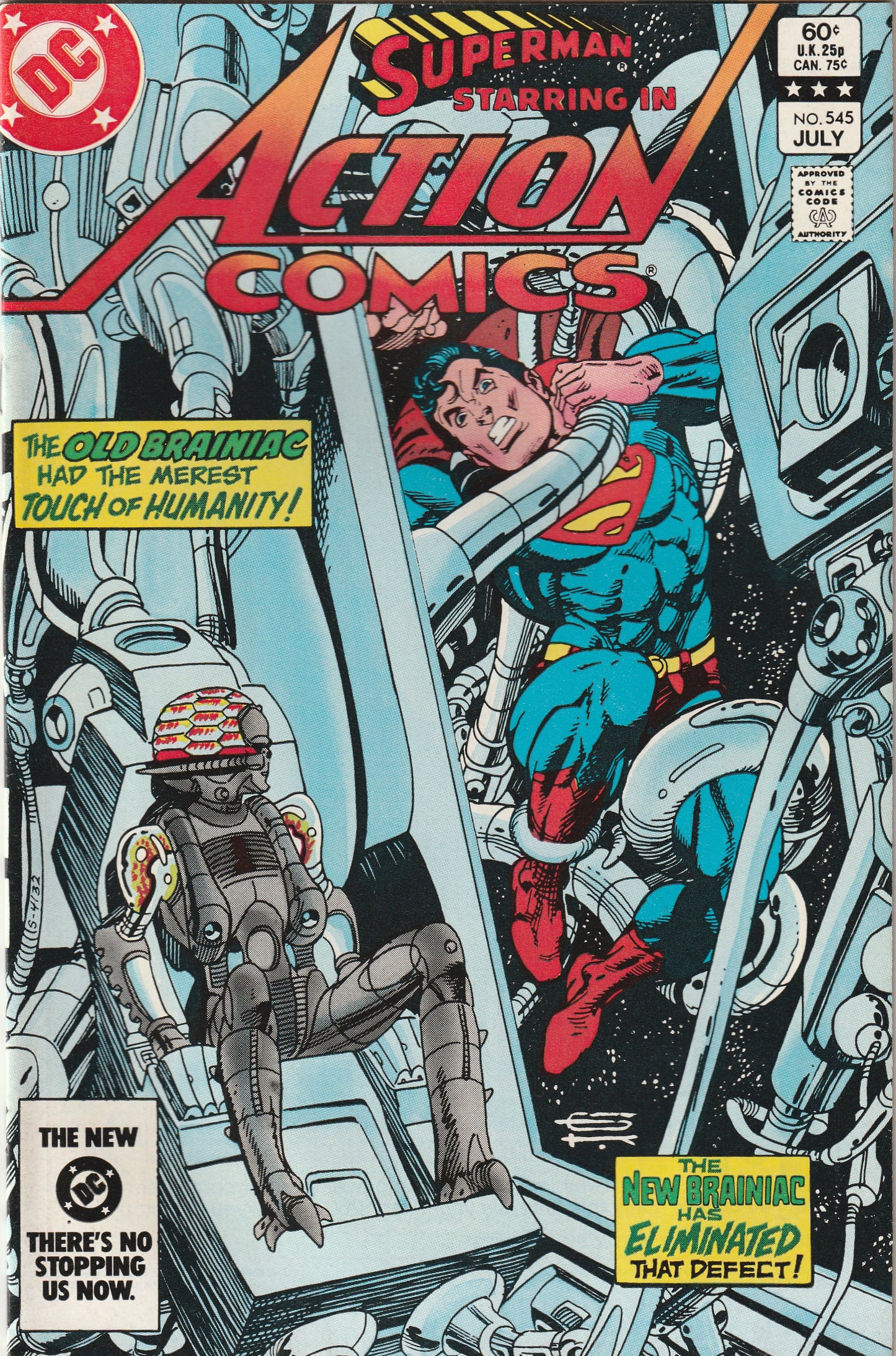 Action Comics #545 (1983) - New Brainiac