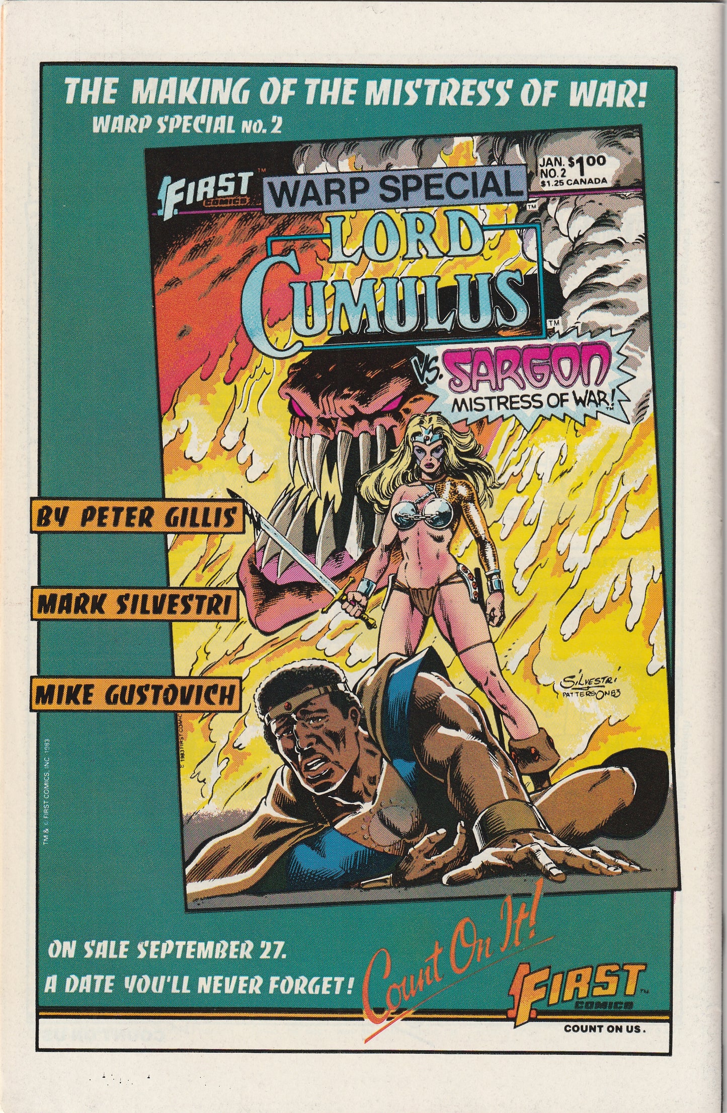 American Flagg #3 (1983) - Howard Chaykin