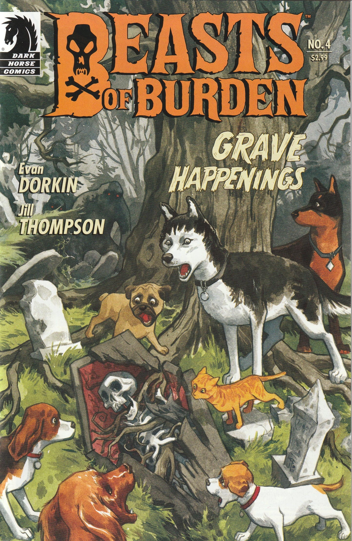 Beasts of Burden (2009) - 4 issue mini series