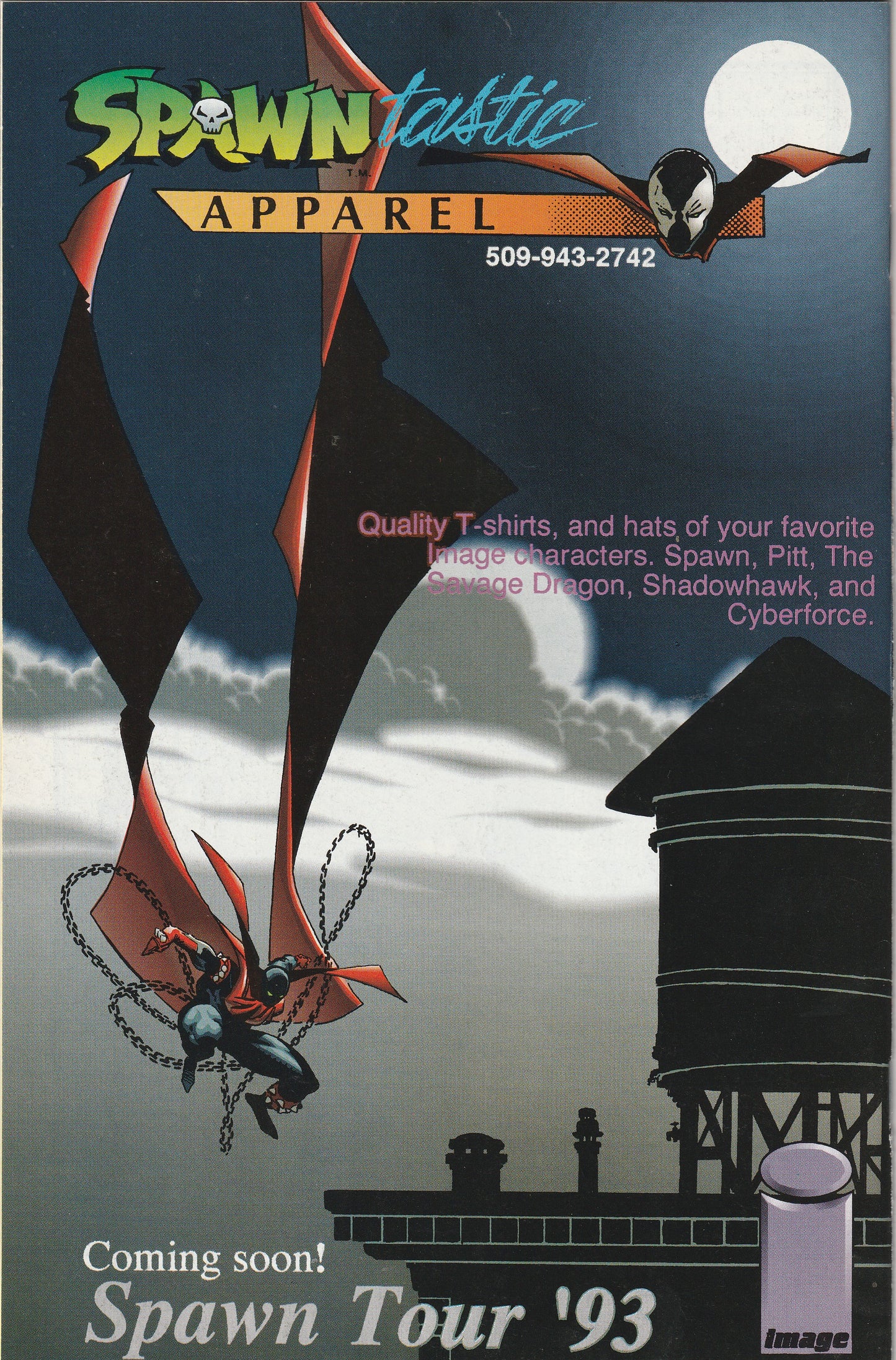 Spawn #6 (1993) - 1st Appearance of Overtkill, 1st appearance of Tony Twist