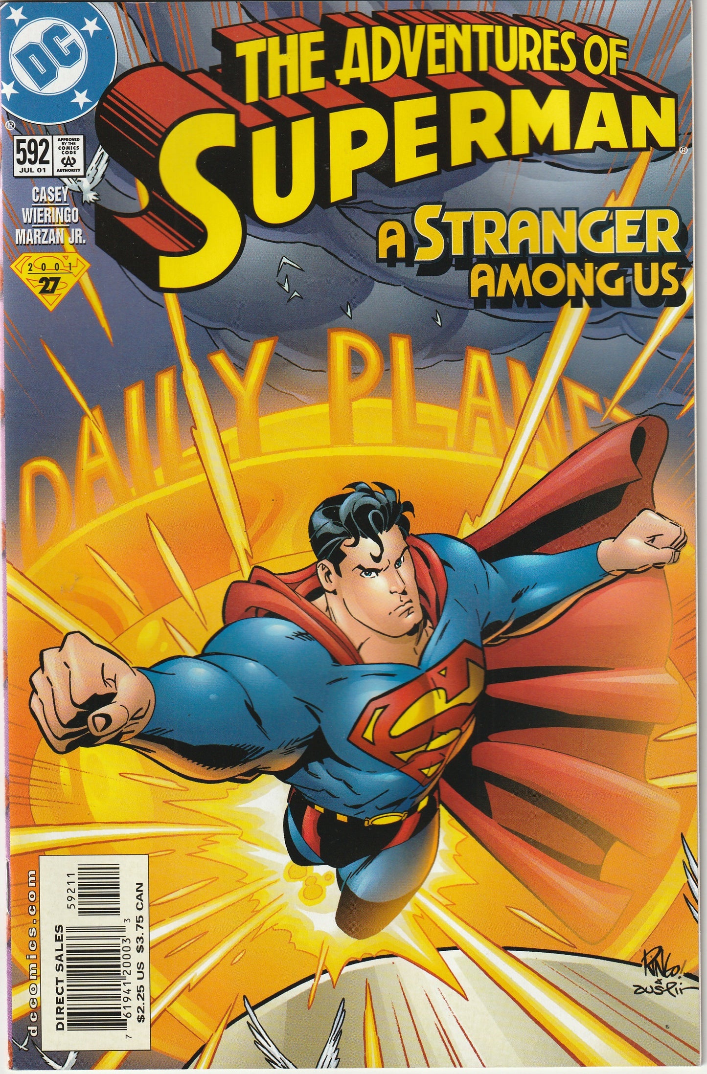 Adventures of Superman #592 (2001)