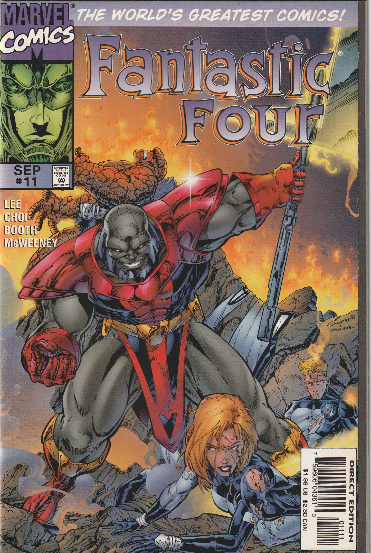 Fantastic Four #11 (1997) - Heroes Reborn - Jim Lee